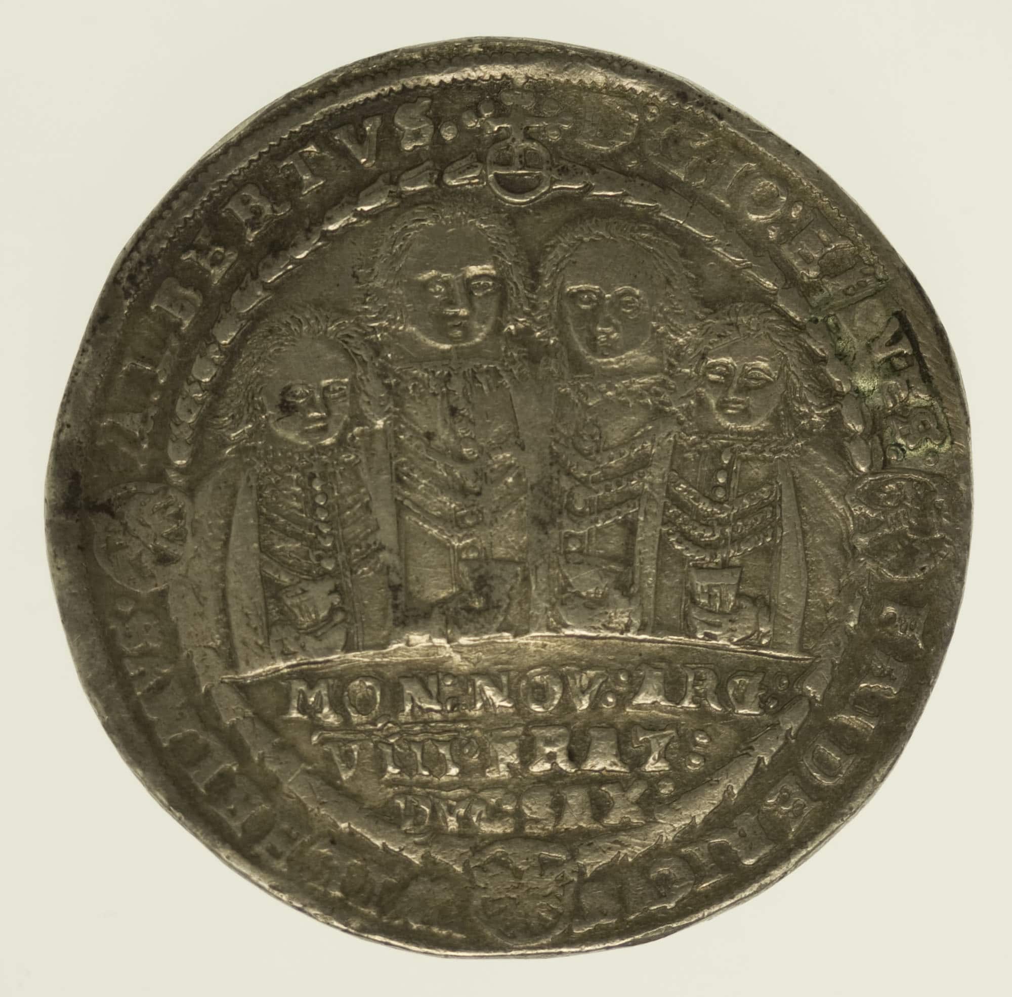 Sachsen Weimar Johann Ernst und seine 7 Brüder Taler 1608