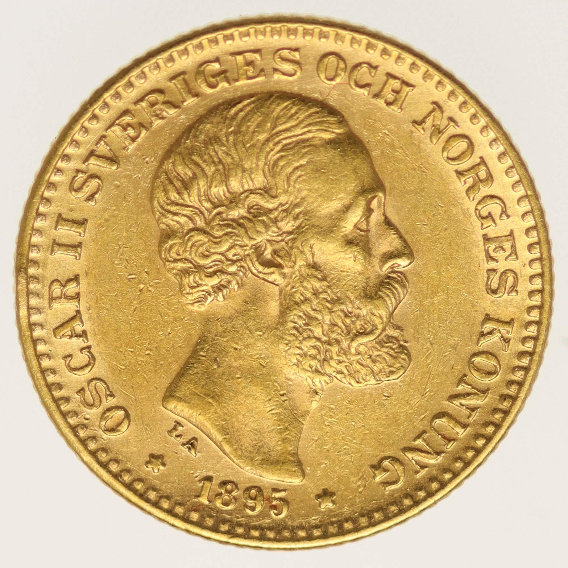 Schweden Oskar II. 10 Kronen 1895