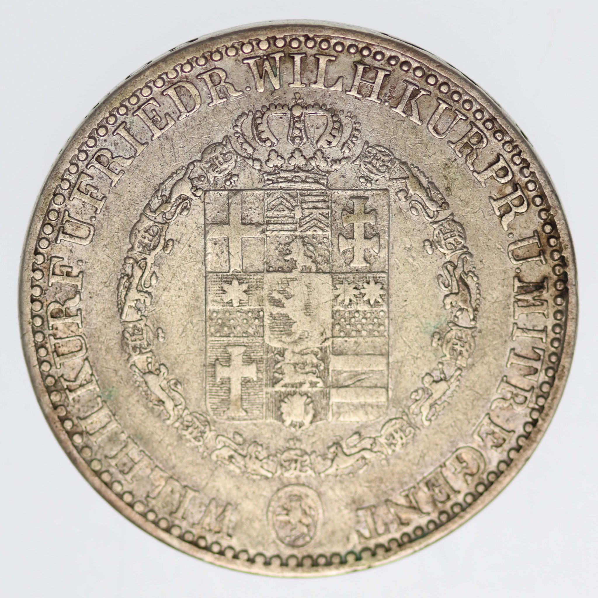 Hessen Kassel Wilhelm II. und Friedrich Wilhelm Taler 1834