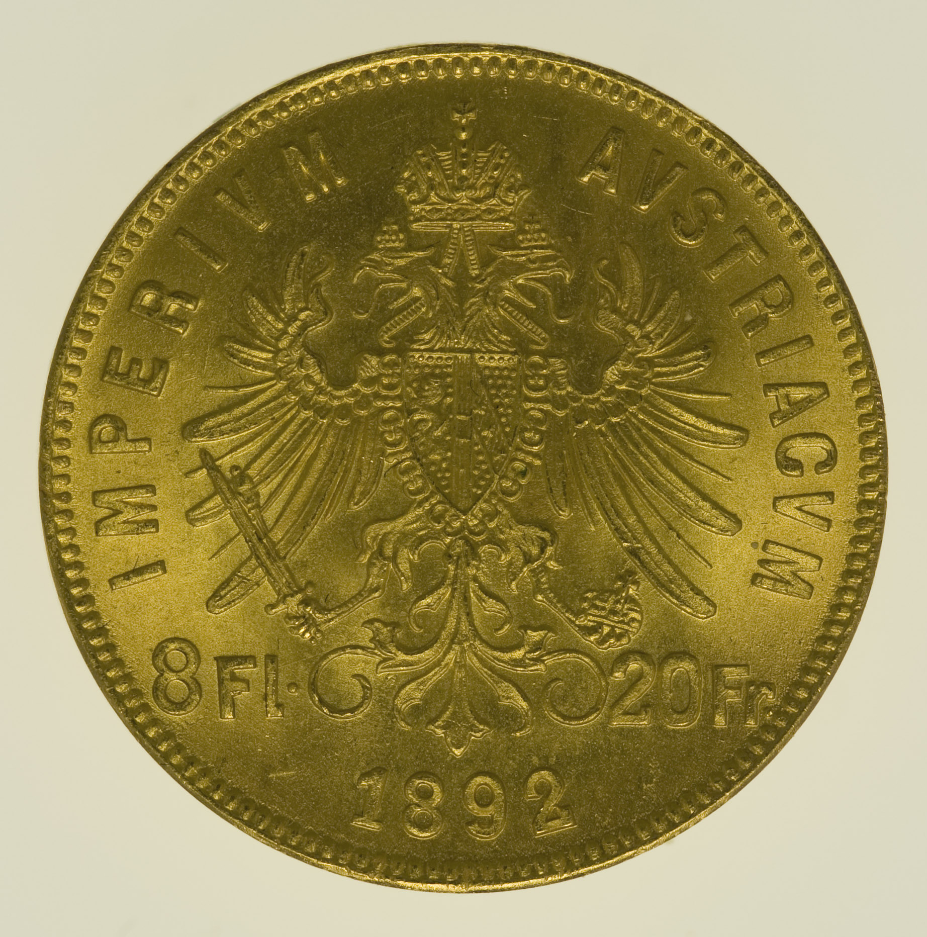 Österreich Kaiserreich Franz Joseph I. 8 Florin 1892 NP