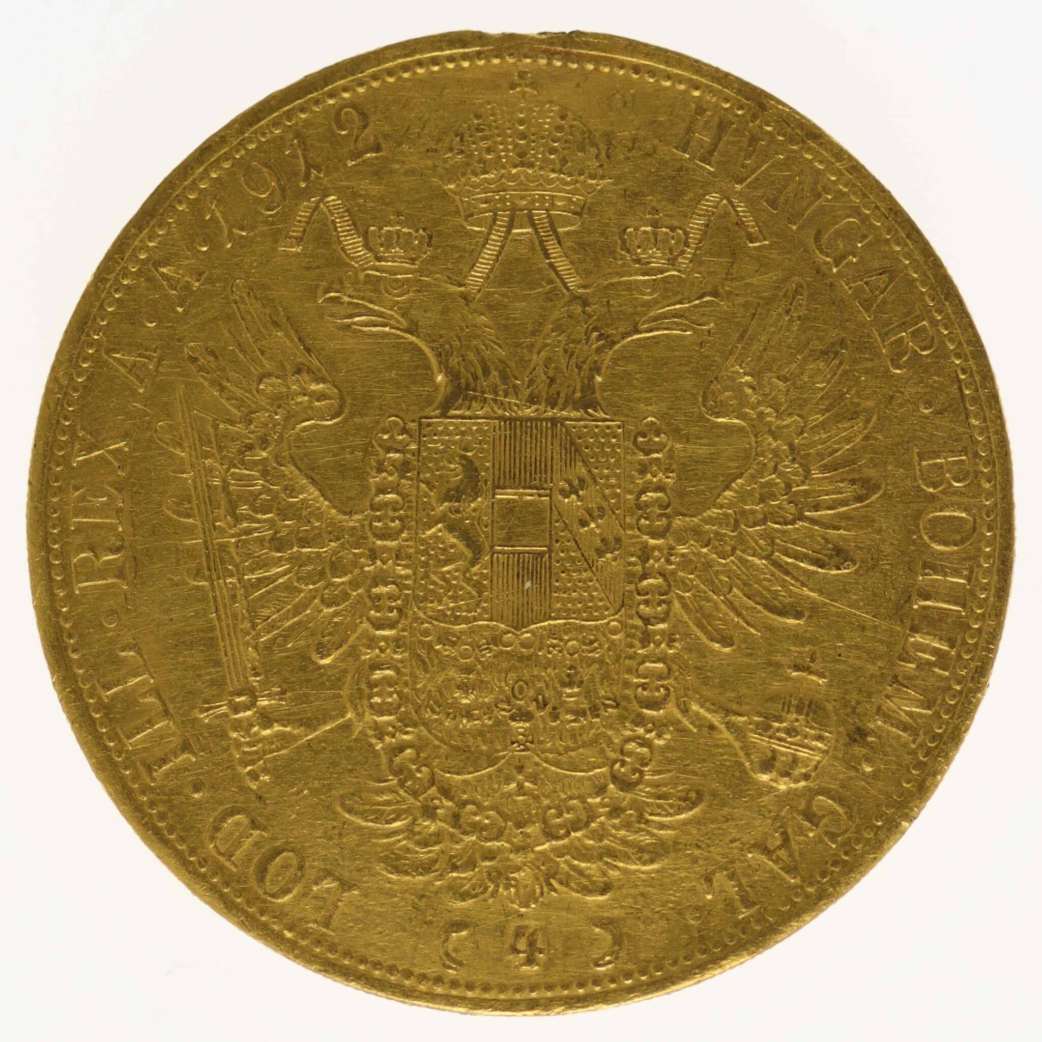 Österreich Kaiserreich Franz Joseph I. 4 Dukaten 1912
