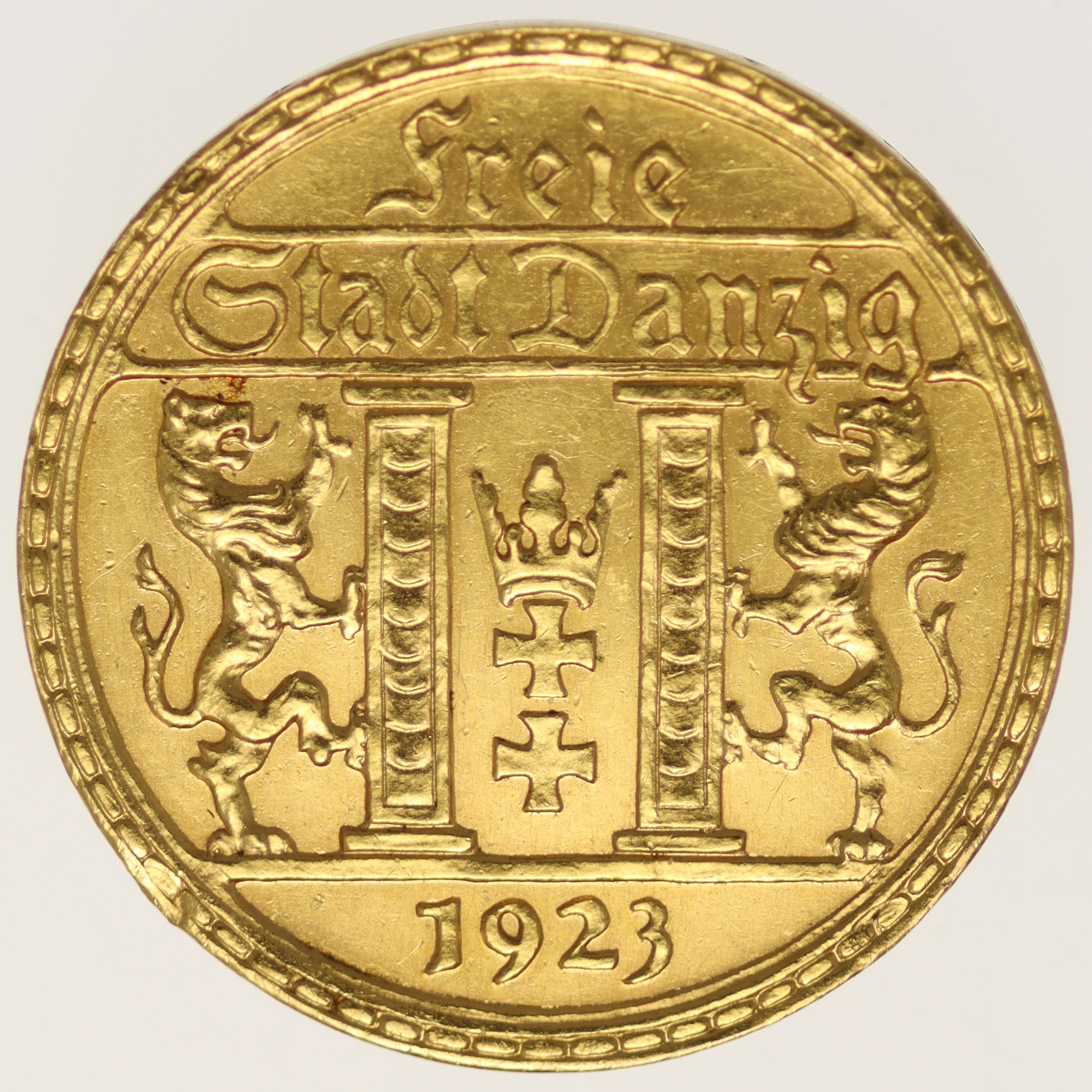 Danzig Freie Stadt 25 Gulden 1923