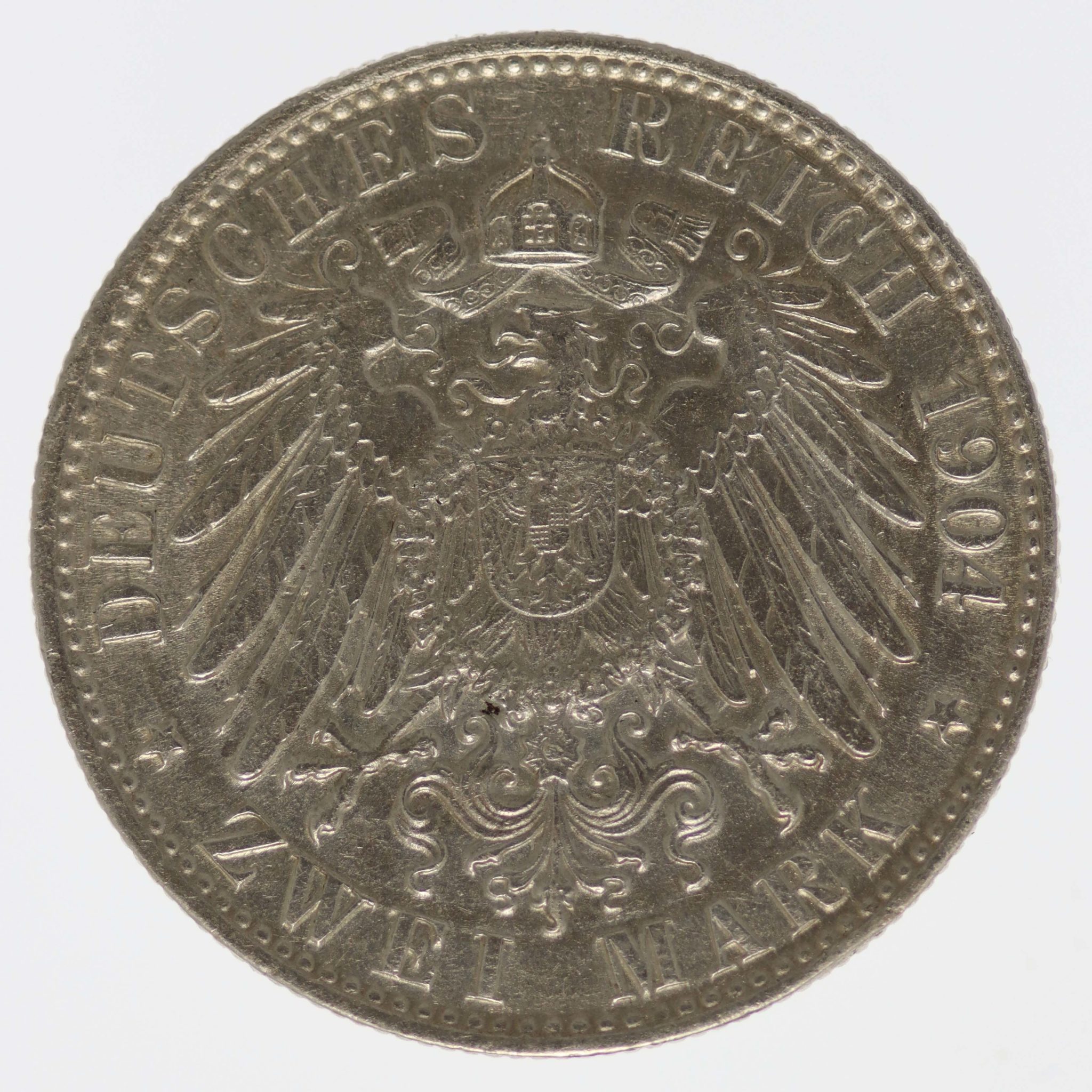 Bremen Stadtwappen 2 Mark 1904