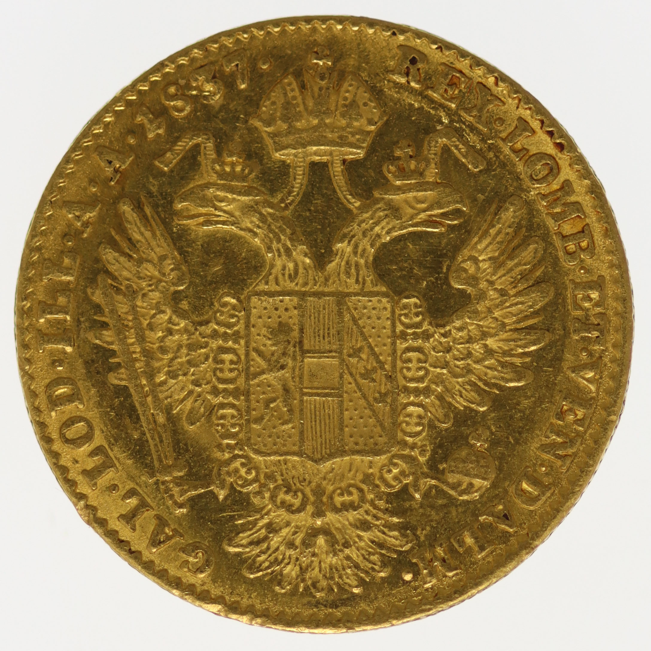 Österreich Kaiserreich Ferdinand Dukat 1837 A