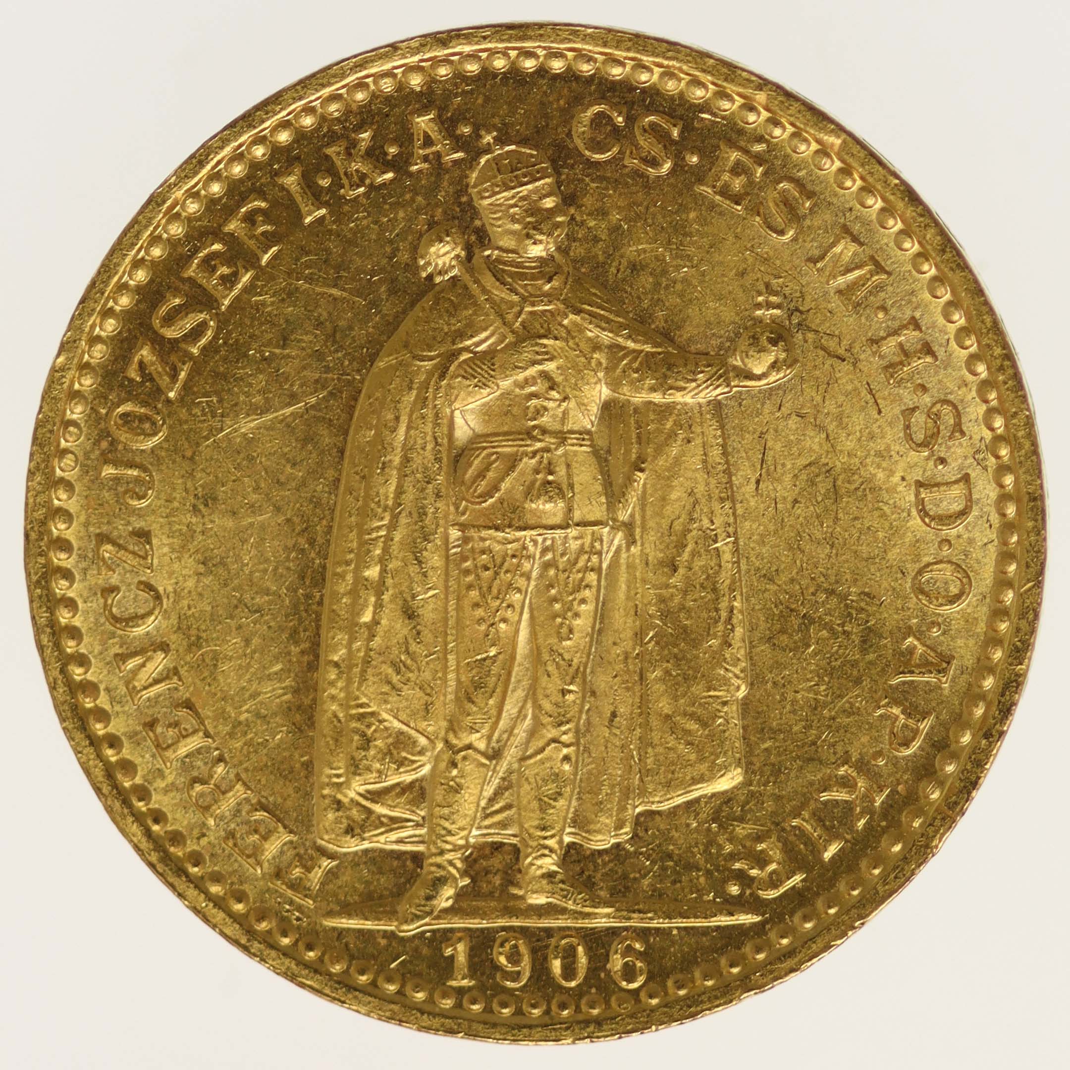 Ungarn Franz Joseph I. 20 Kronen 1906