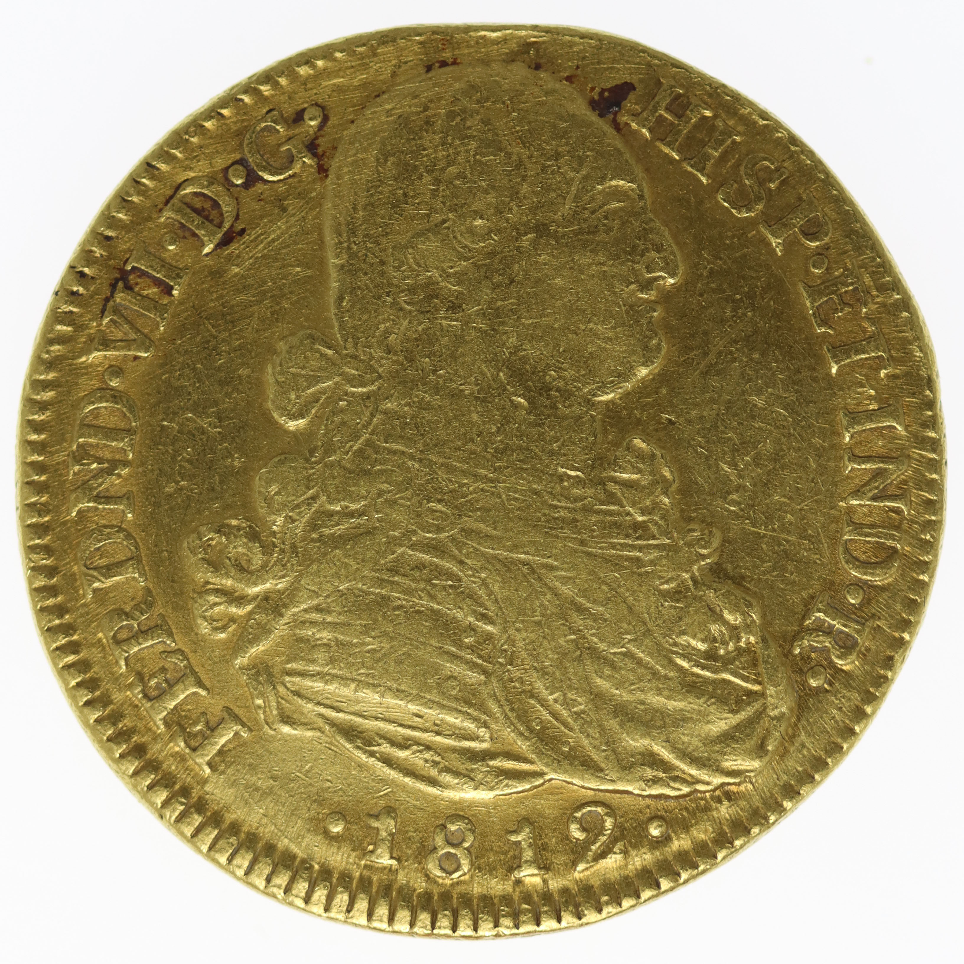 Kolumbien Ferdinand VII. 8 Escudos 1811 NR