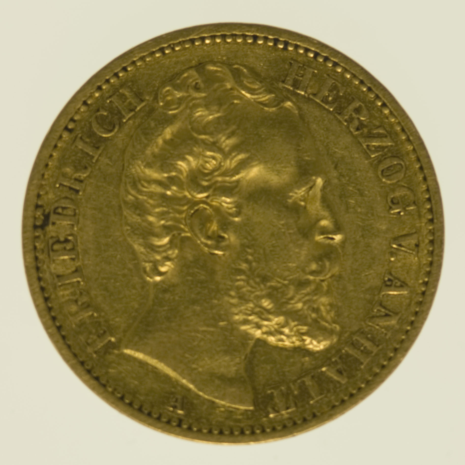 Anhalt Friedrich I. 20 Mark 1875