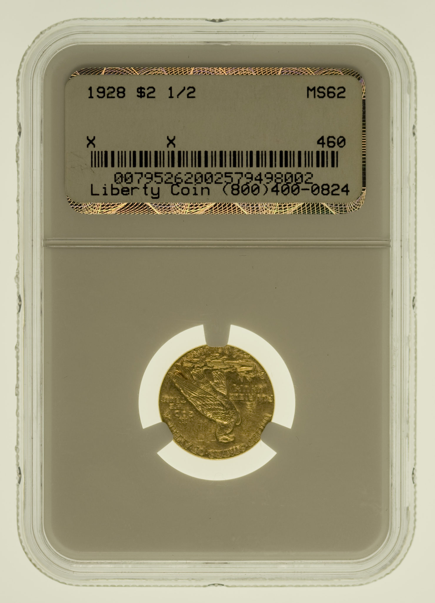 USA 2,5 Dollars 1928 Indianer