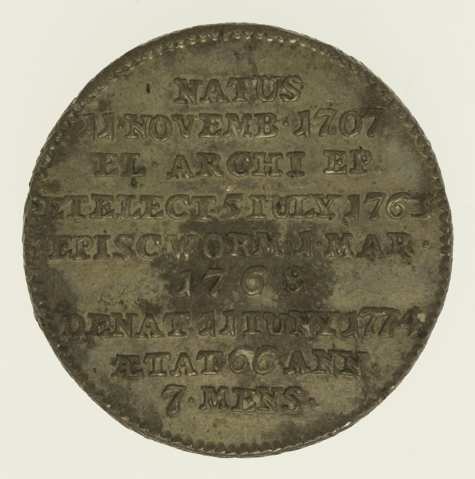 Mainz Joseph Freiherr von Breidbach-Bürresheim 30 Kreuzer 1774