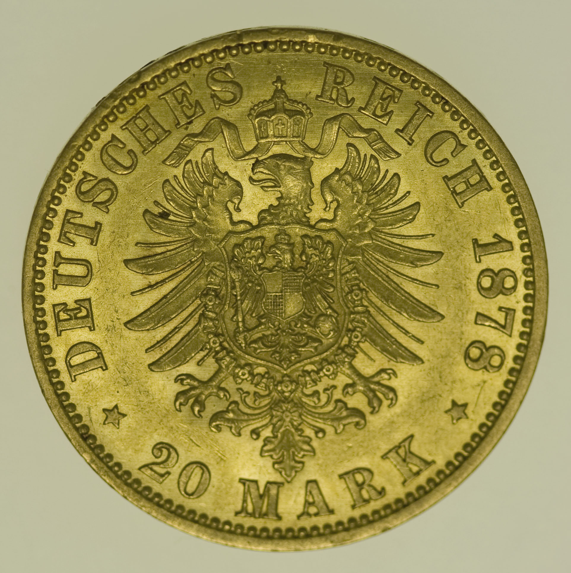 Preussen Wilhelm I. 20 Mark 1878 A