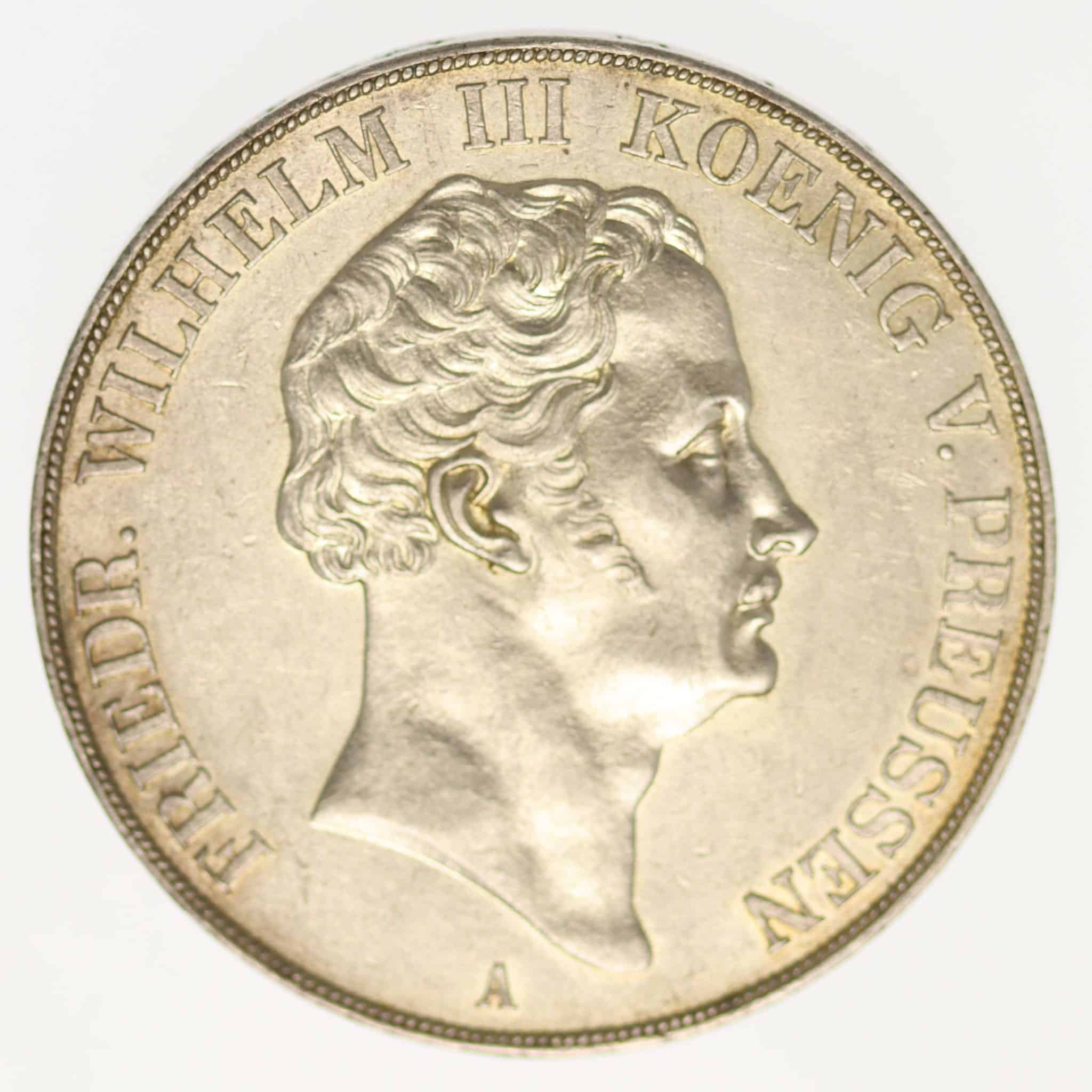 Preussen Friedrich Wilhelm III. Doppeltaler 1840