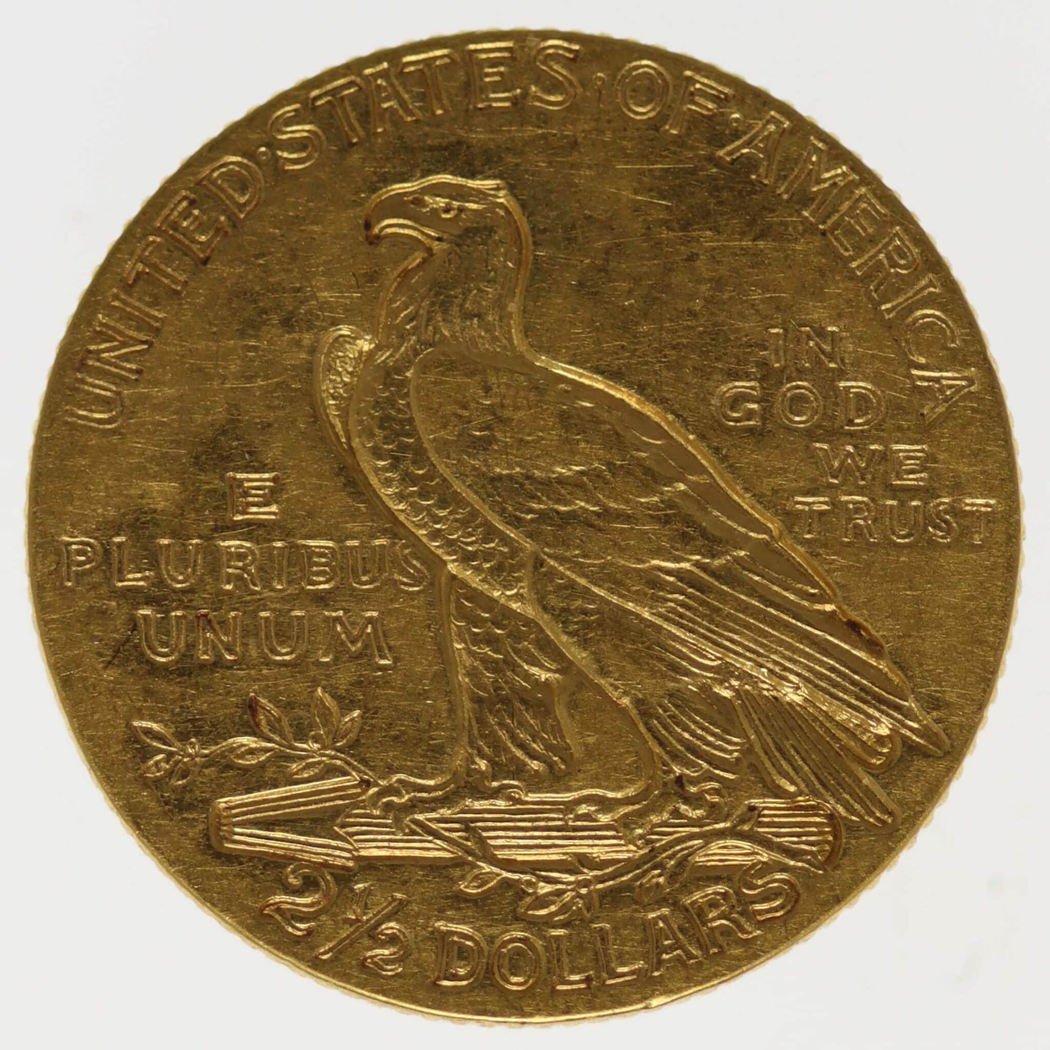 USA 2,5 Dollars 1908 Indianer