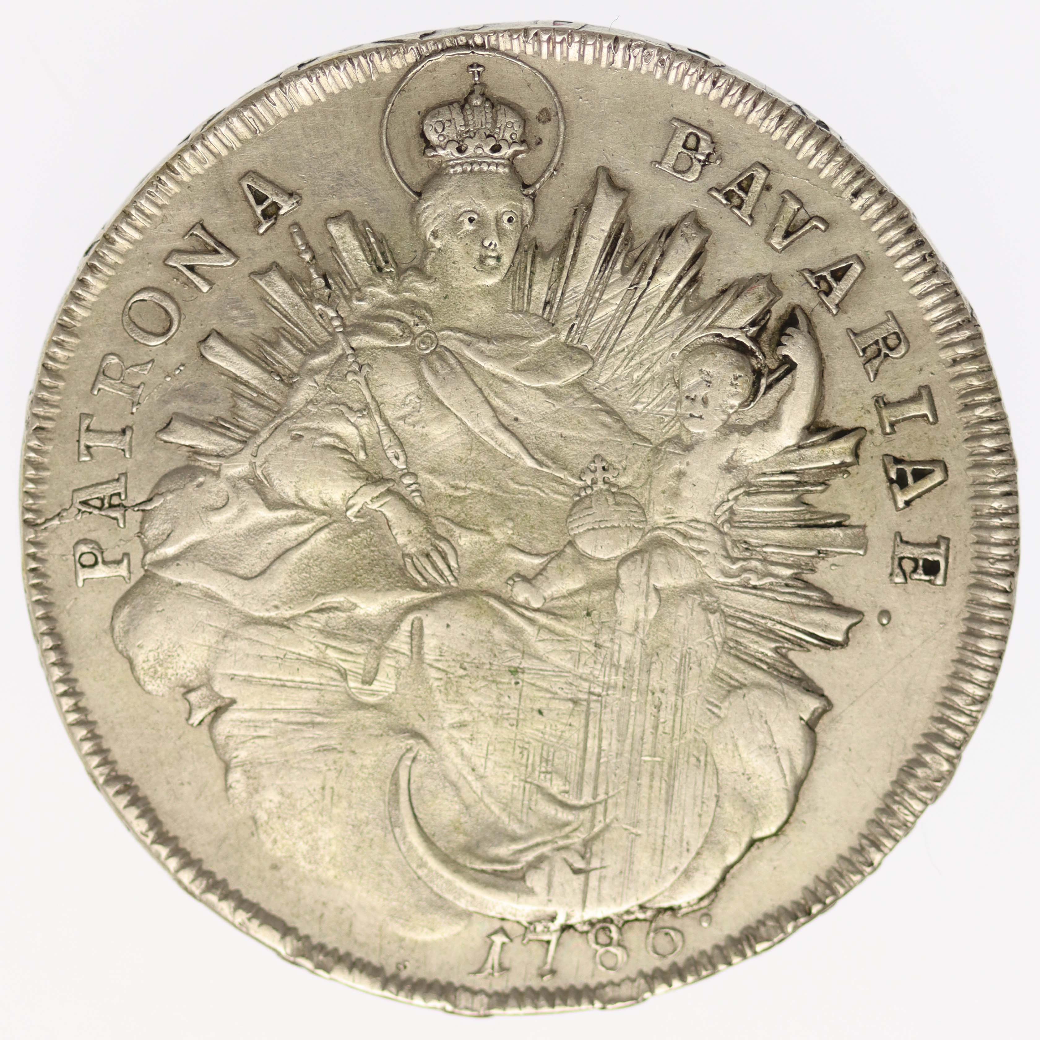 Bayern Karl Theodor Konventionstaler 1786