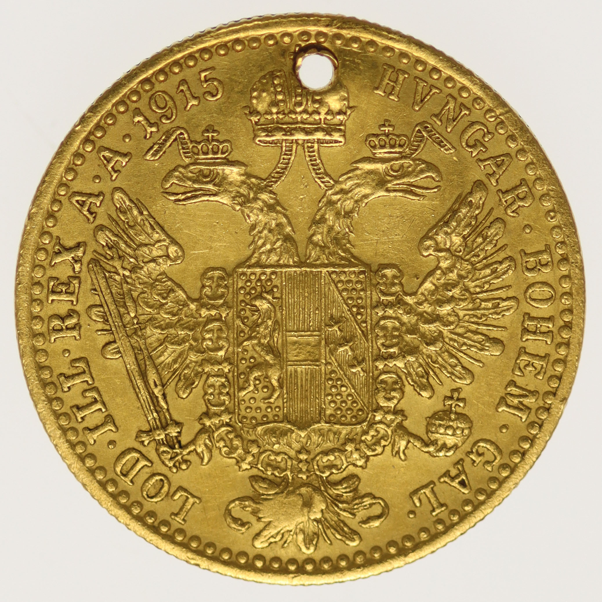 Österreich Kaiserreich Franz Joseph I. Dukat 1915