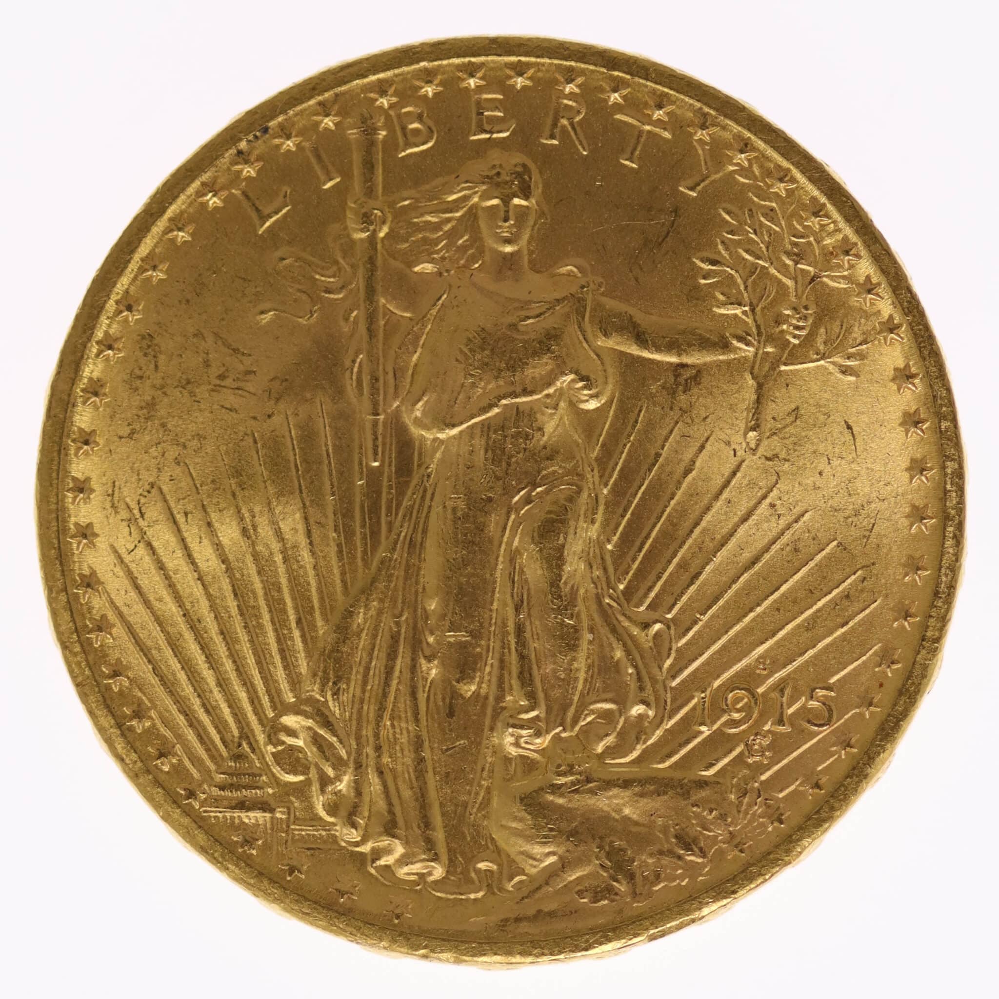 USA 20 Dollars 1915 S Statue