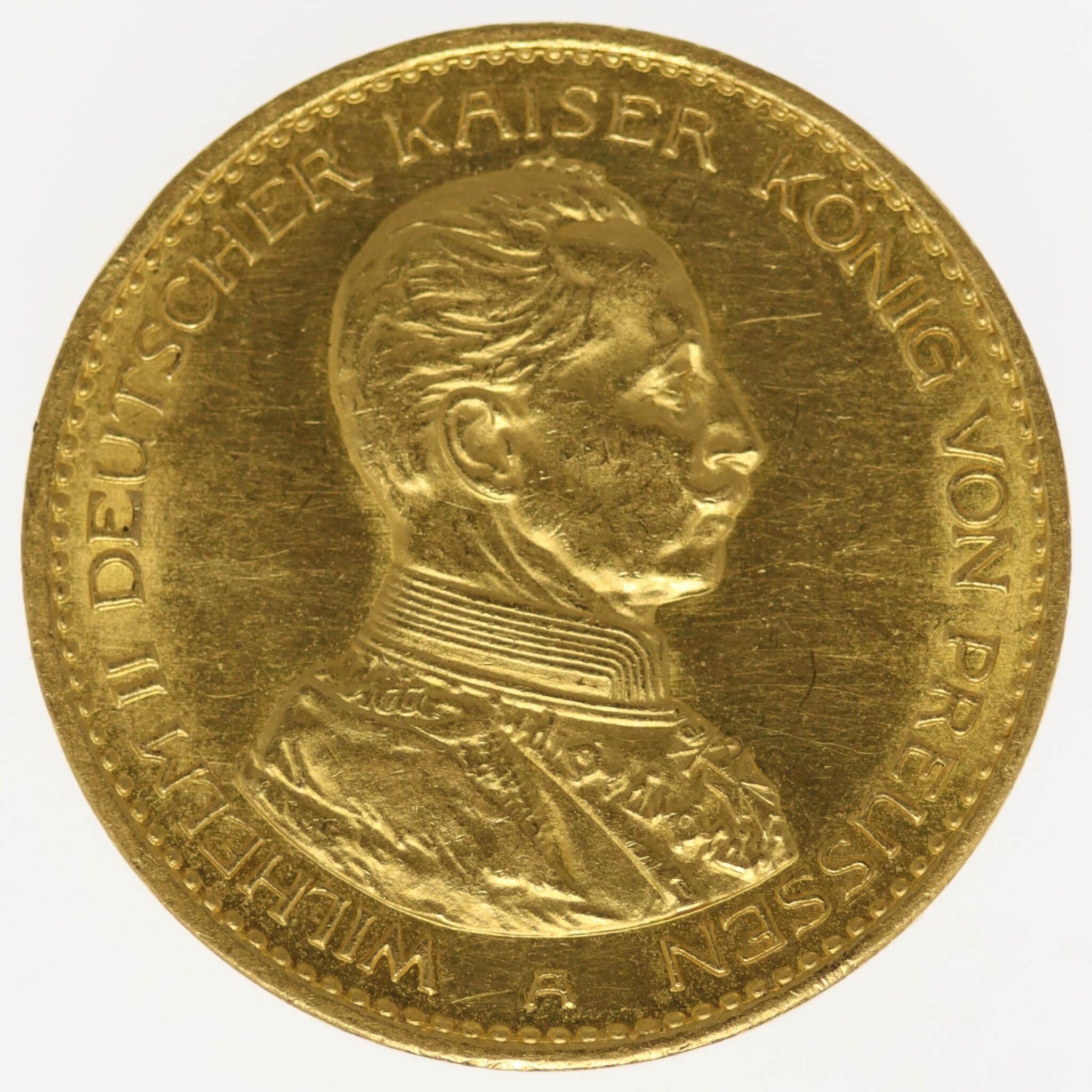 Preussen Wilhelm II. 20 Mark 1915 A