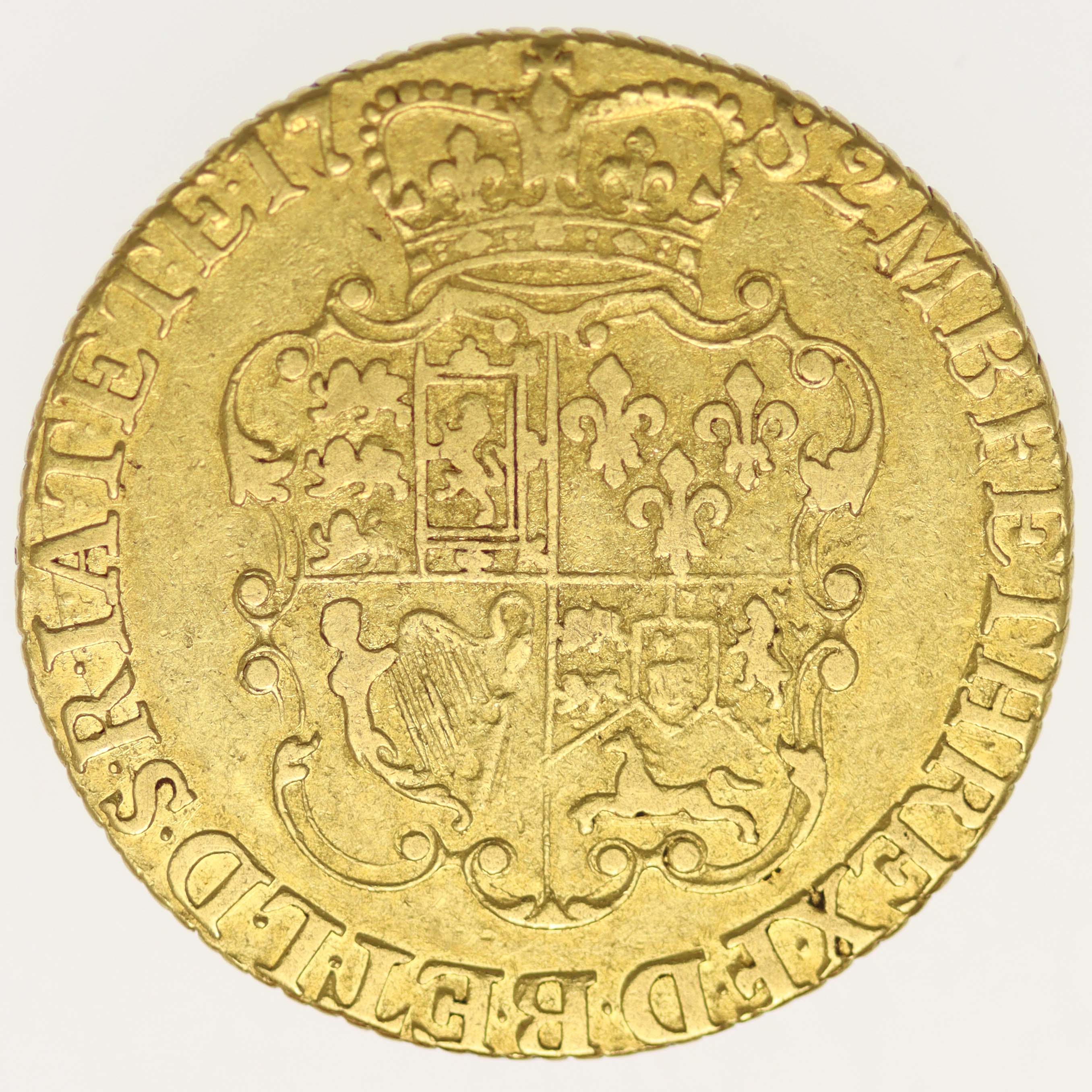 Großbritannien Georg III. Guinea 1782