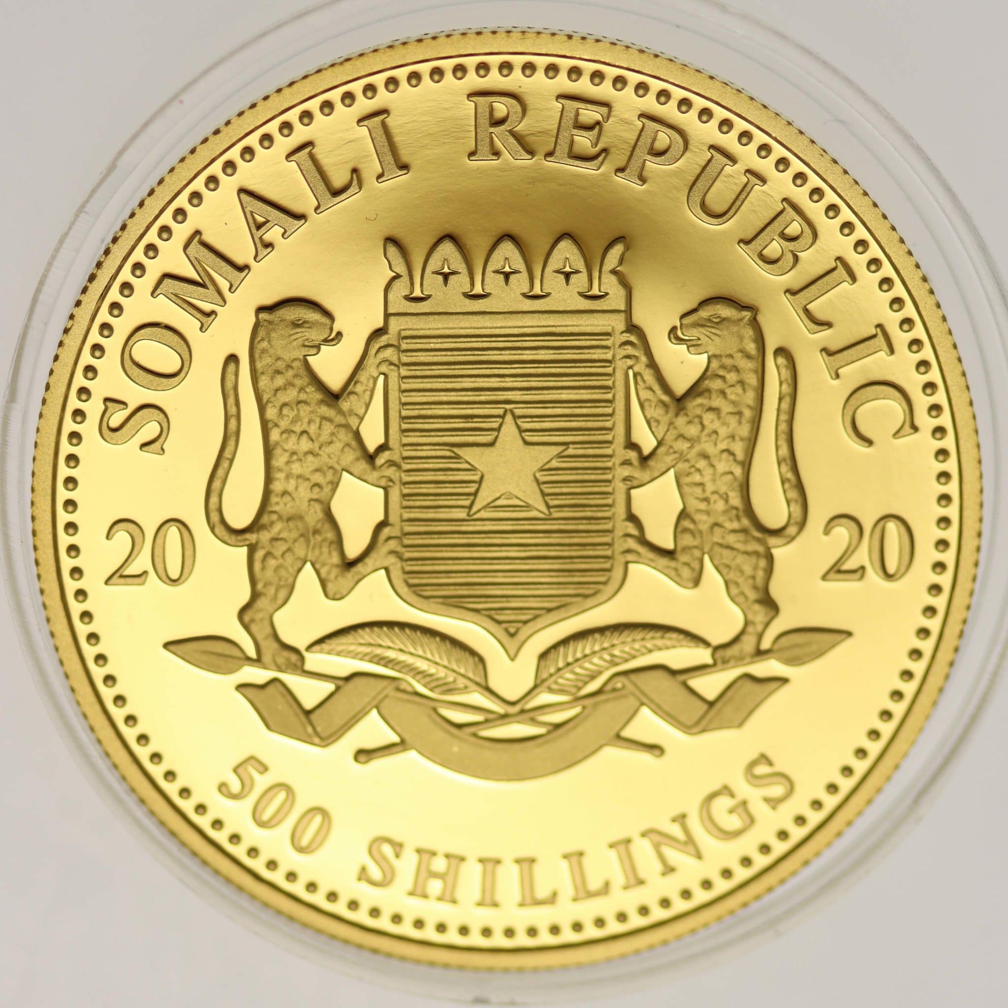 Somalia 500 Shillings 2020 African Wildlife Elephant