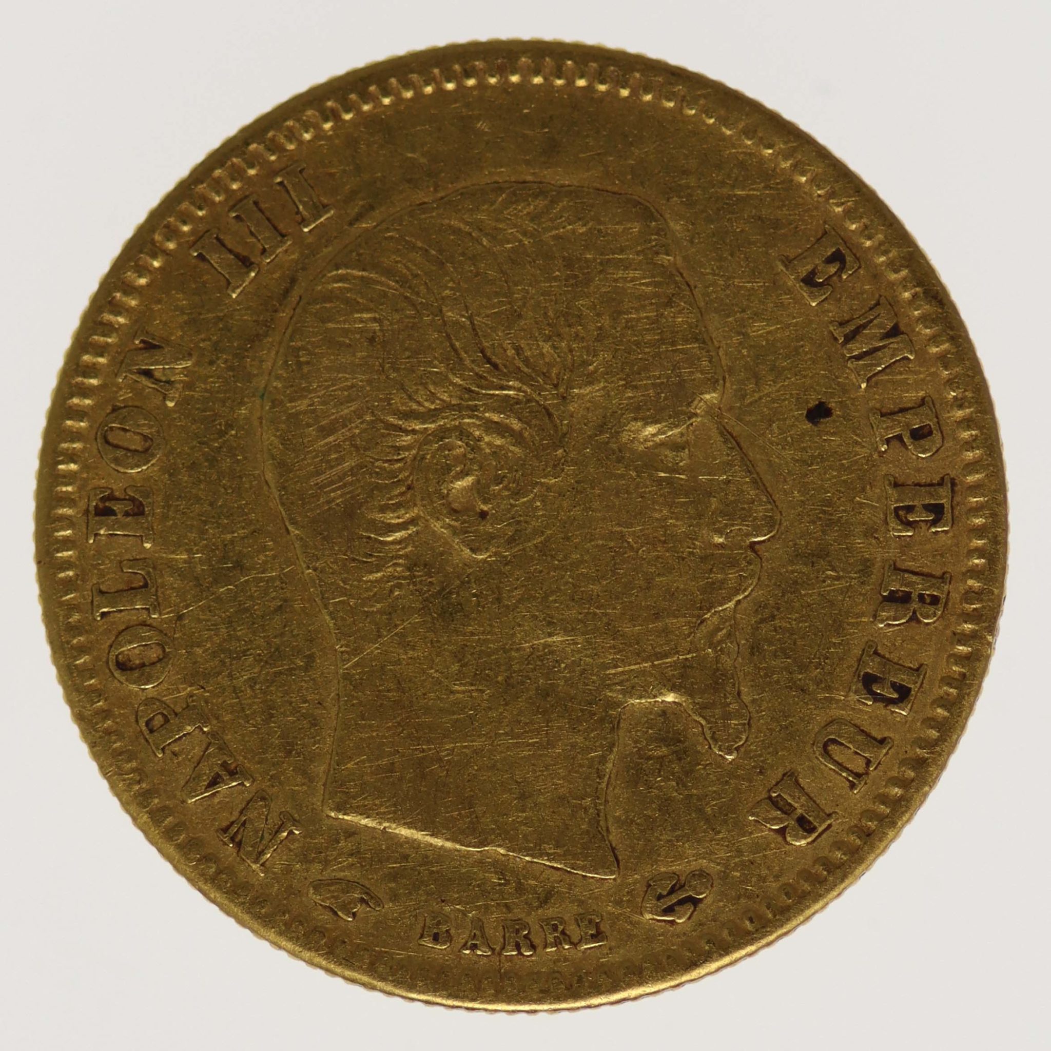 Frankreich Napoleon III. 5 Francs 1857 A