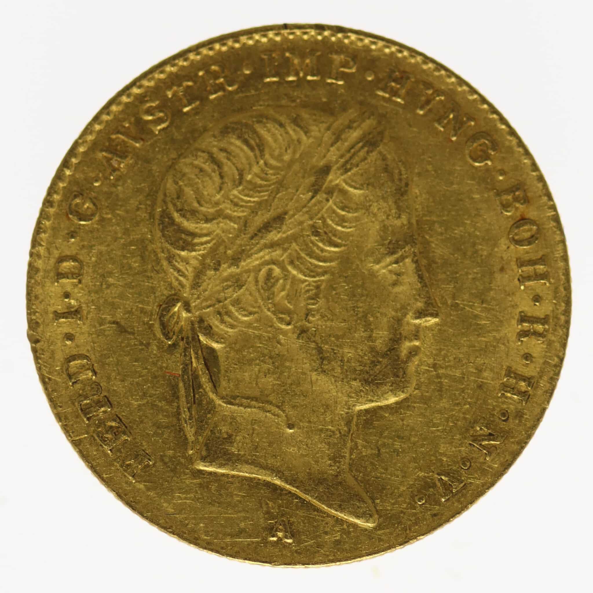 Österreich Kaiserreich Ferdinand I. Dukat 1848 A