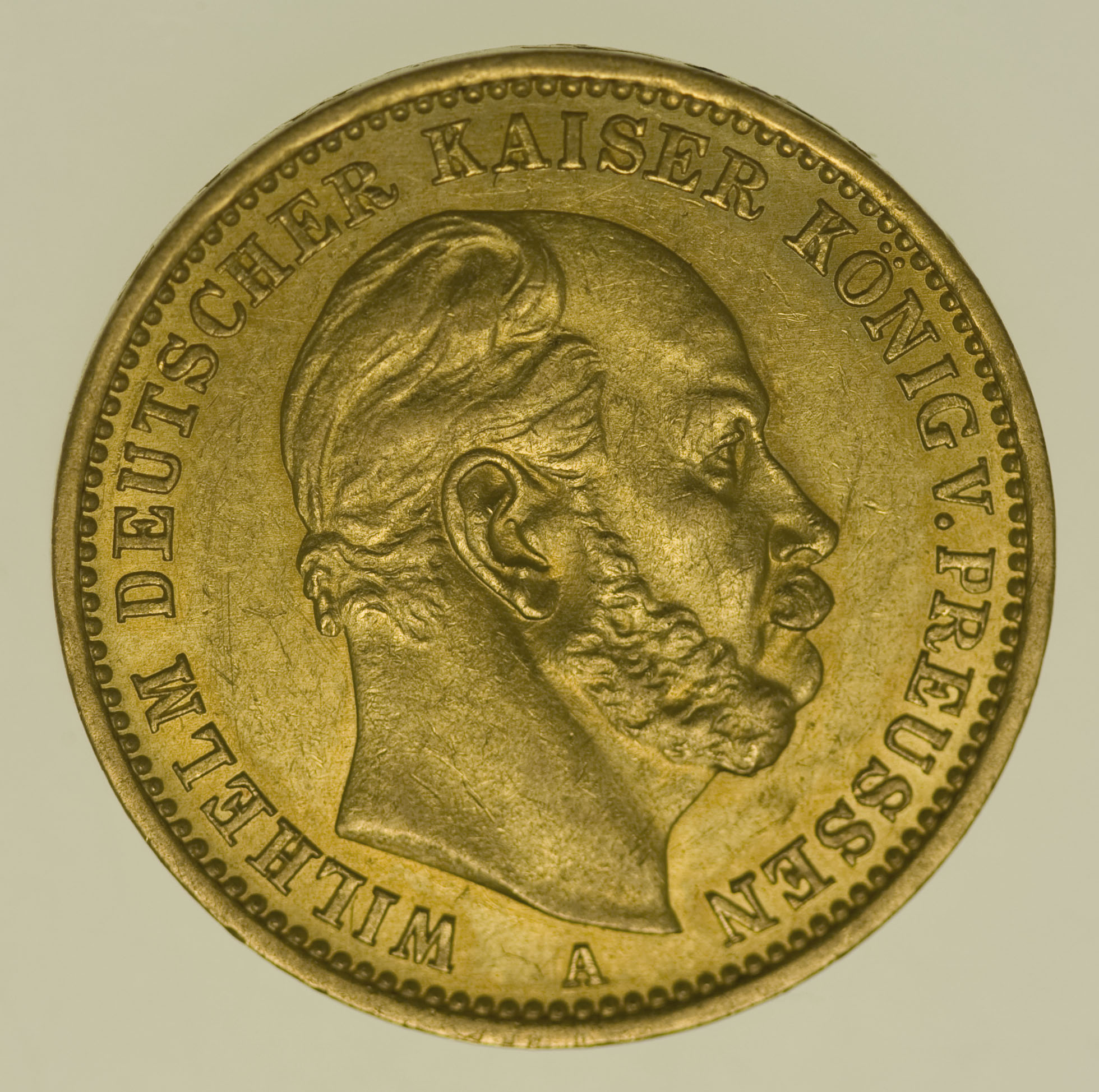 Preussen Wilhelm I. 20 Mark 1878 A