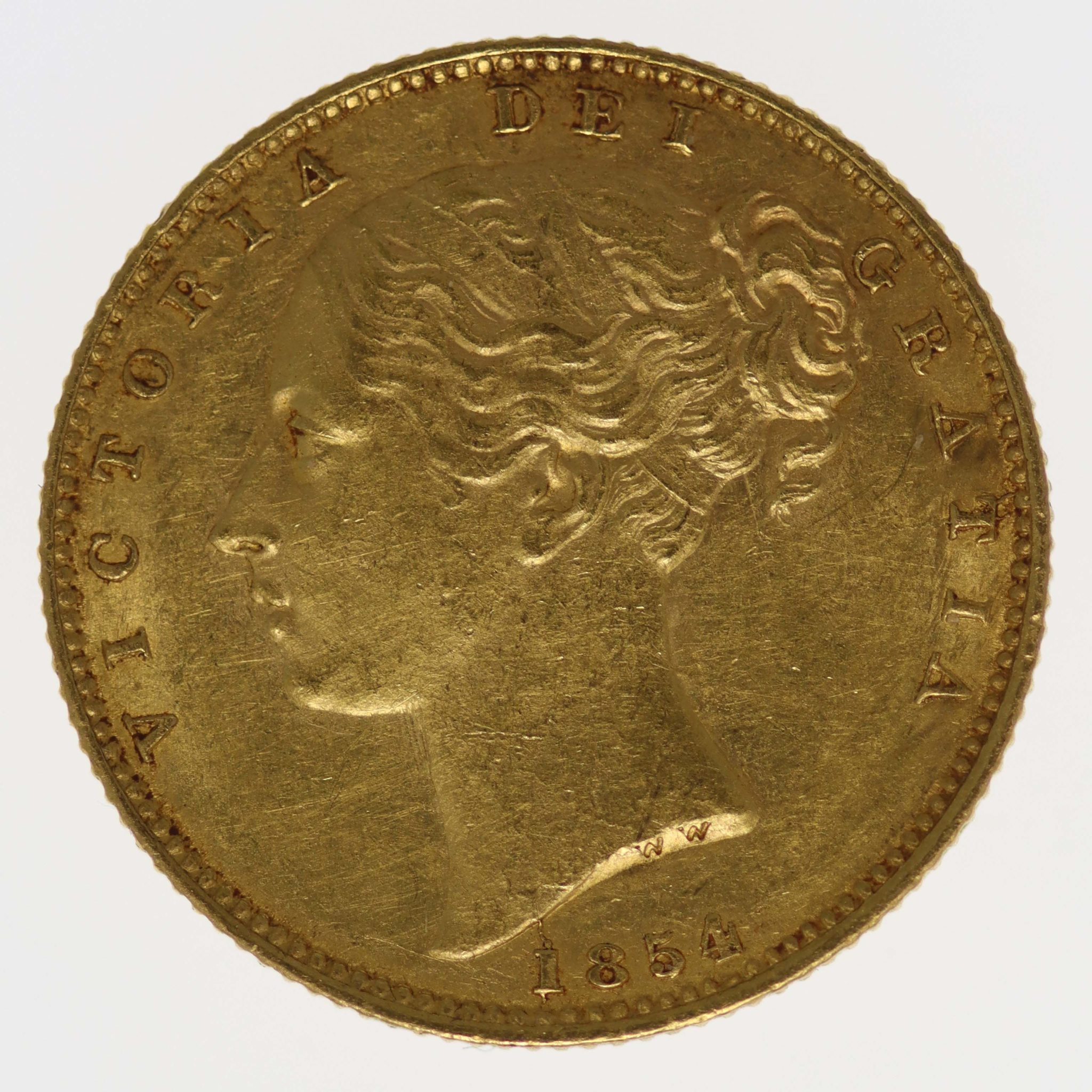 Großbritannien Victoria Sovereign 1854