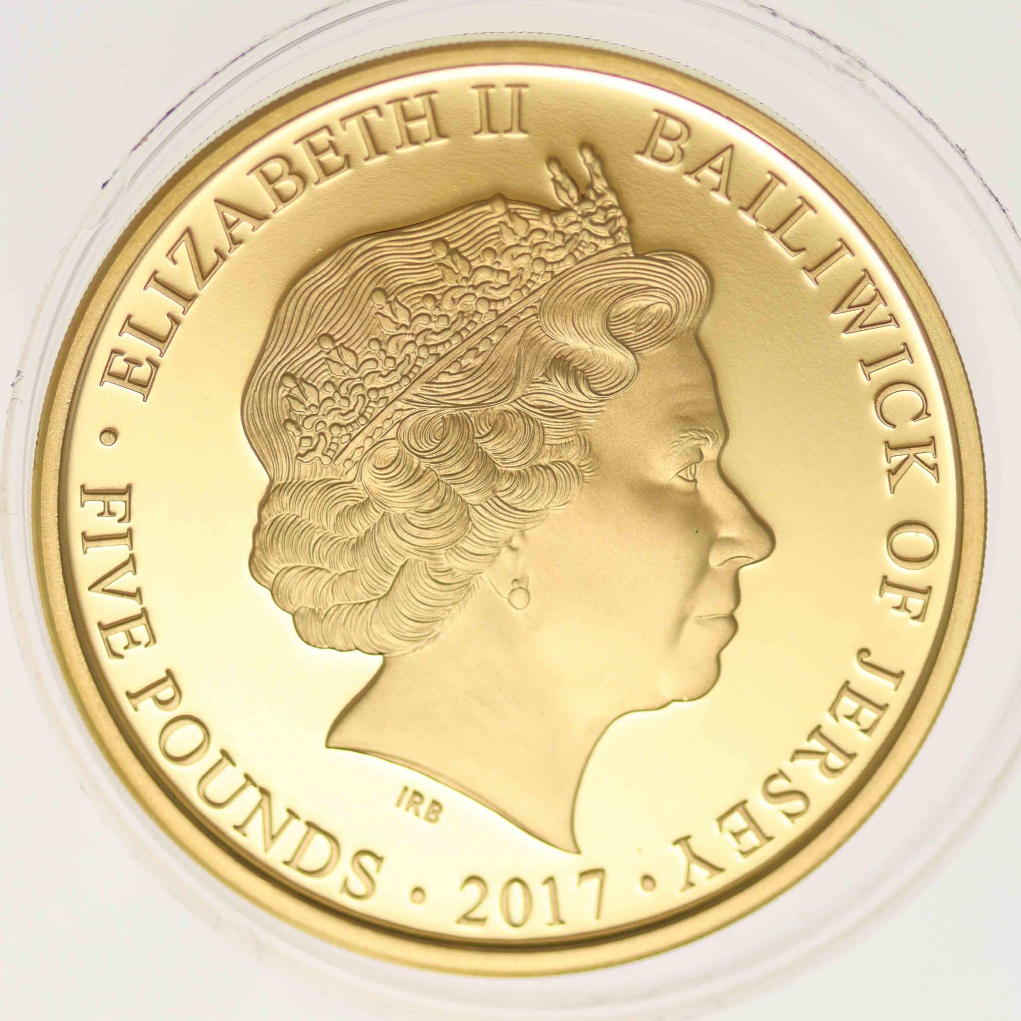 Jersey Elisabeth II. 5 Pounds 2017
