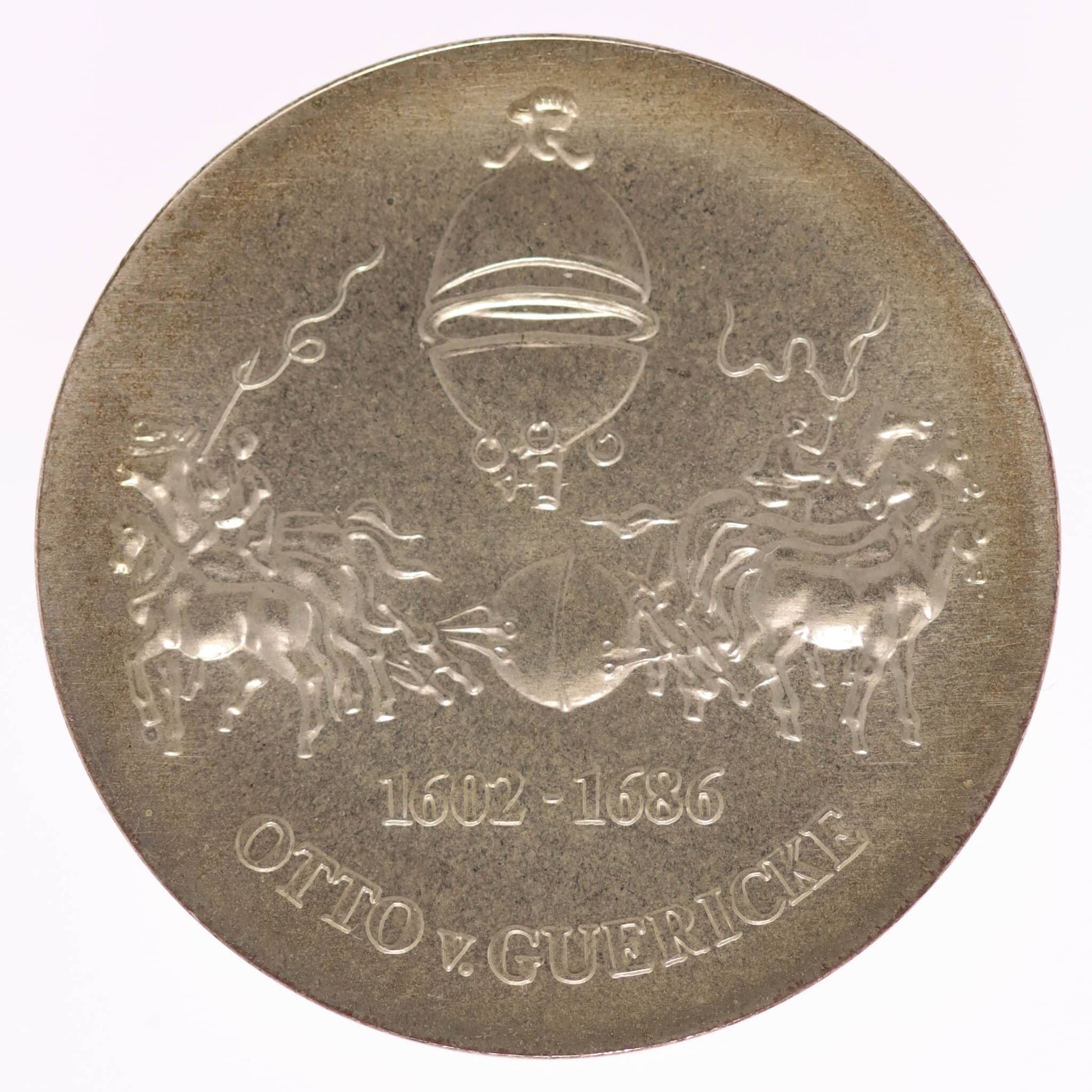 DDR 10 Mark o.J. Probe Otto von Guericke