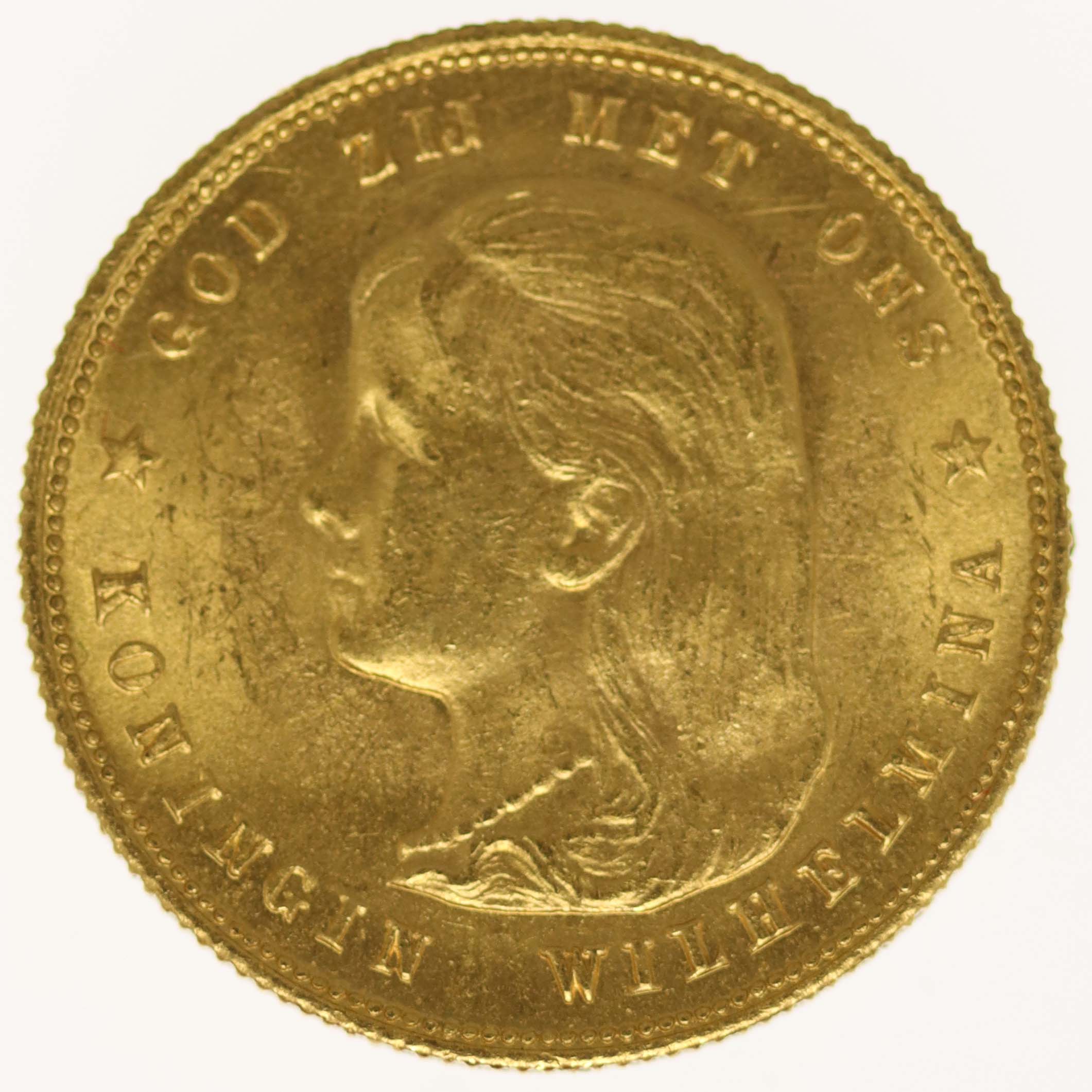 Niederlande Wilhelmina 10 Gulden 1897