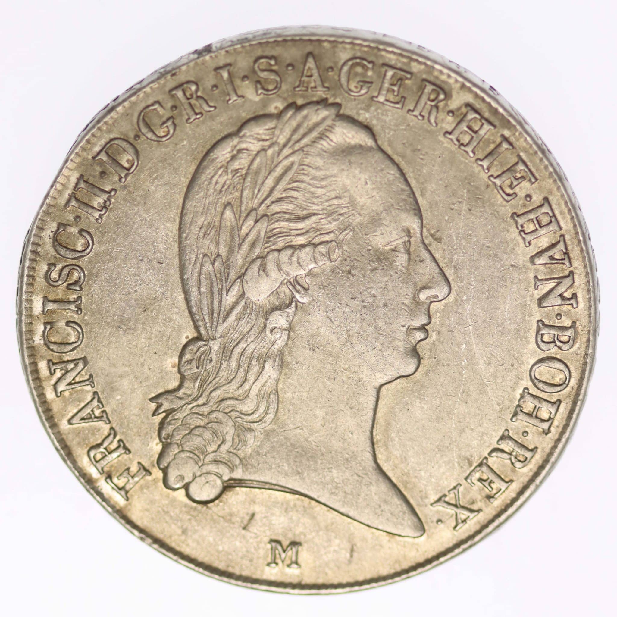 Österreich RDR Franz II. Kronentaler 1796 M