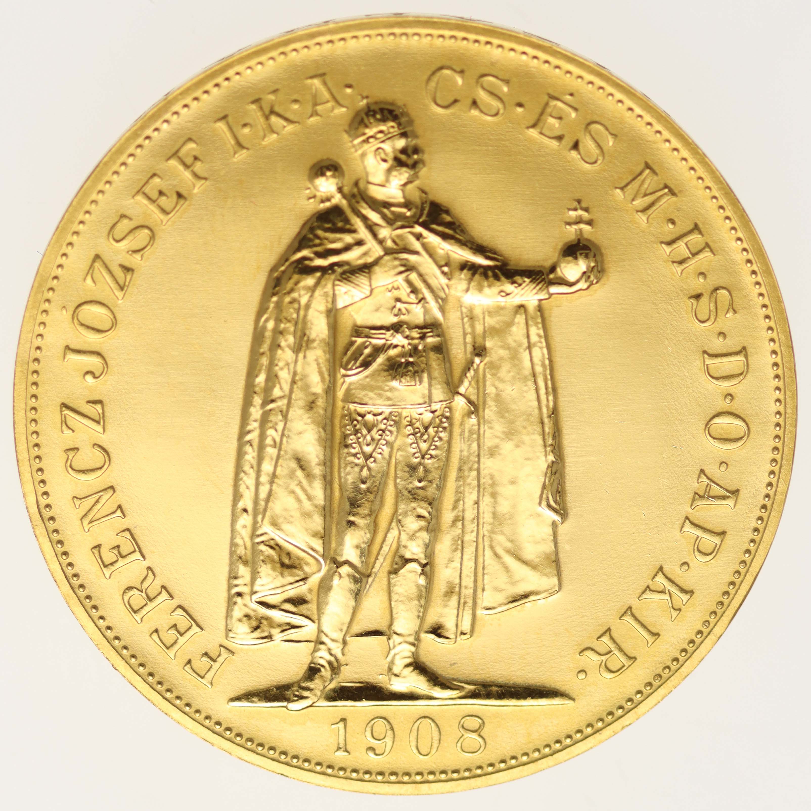 Österreich Kaiserreich Franz Joseph I. 100 Kronen 1908 NP
