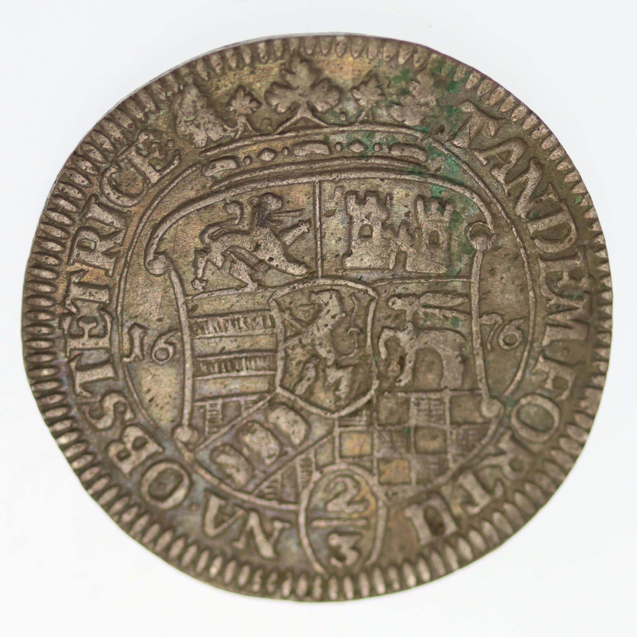 Sayn Wittgenstein Hohenstein Gustav 2/3 Taler 1676