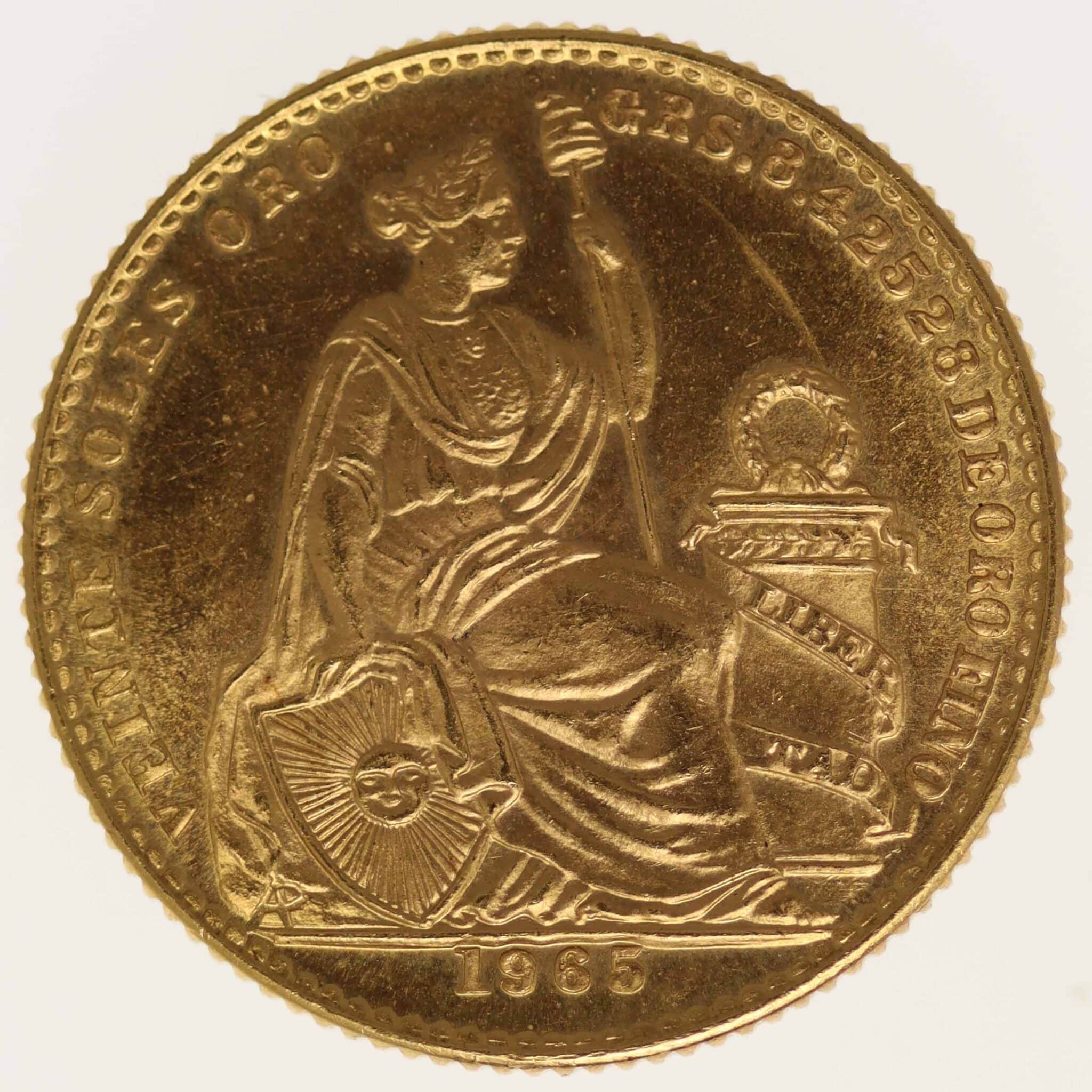 Peru 20 Soles 1965