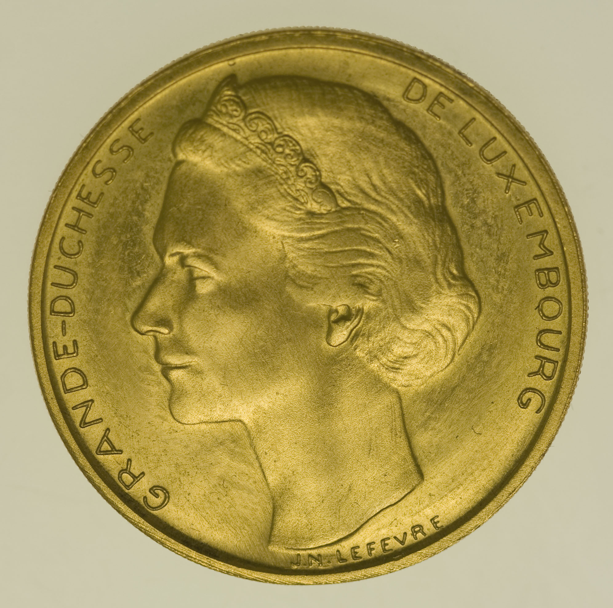 Luxemburg Jean Goldmedaille 1964