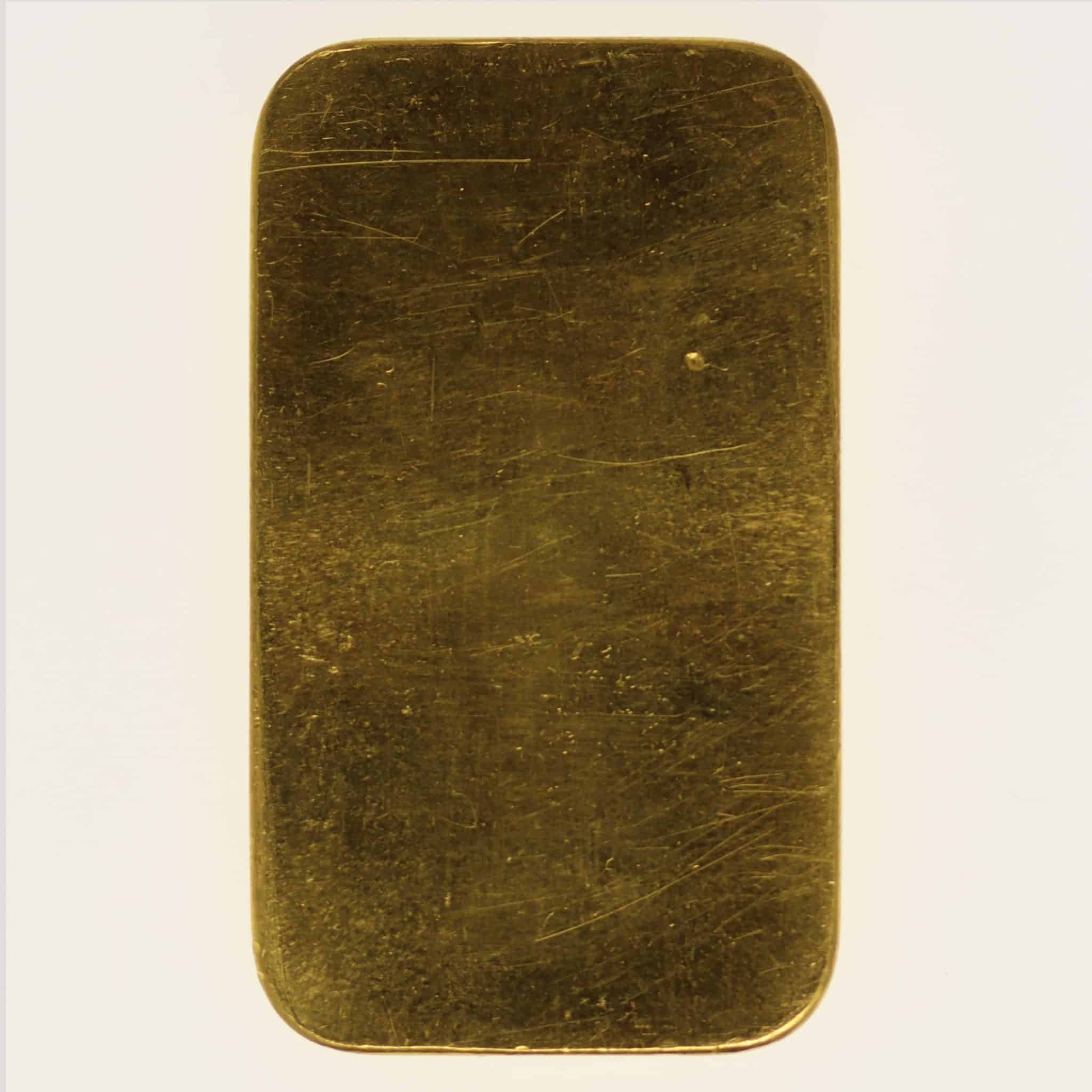 Goldbarren 100 Gramm Schweiz Argor S.A. Chiasso