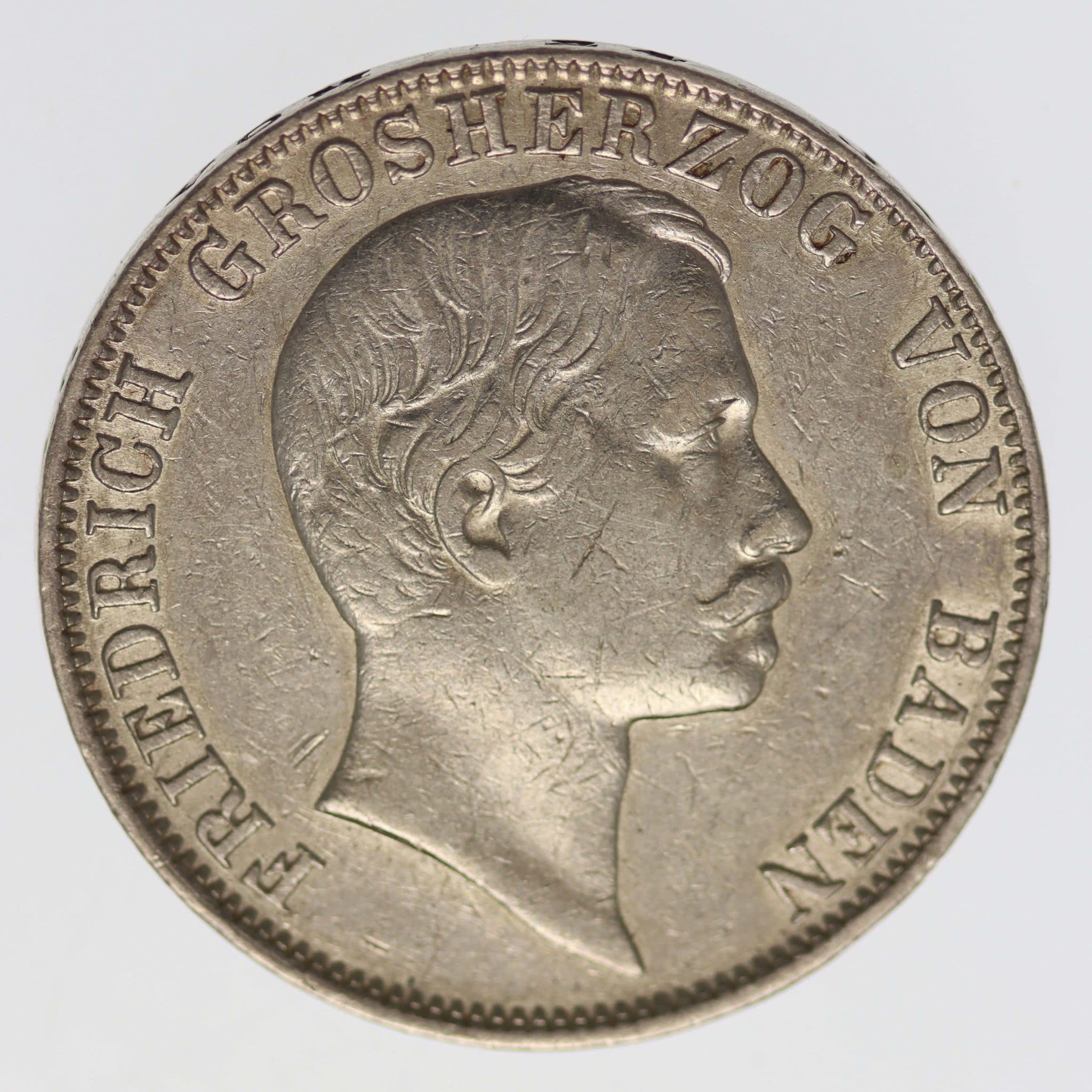 Baden Friedrich I. Vereinstaler 1860