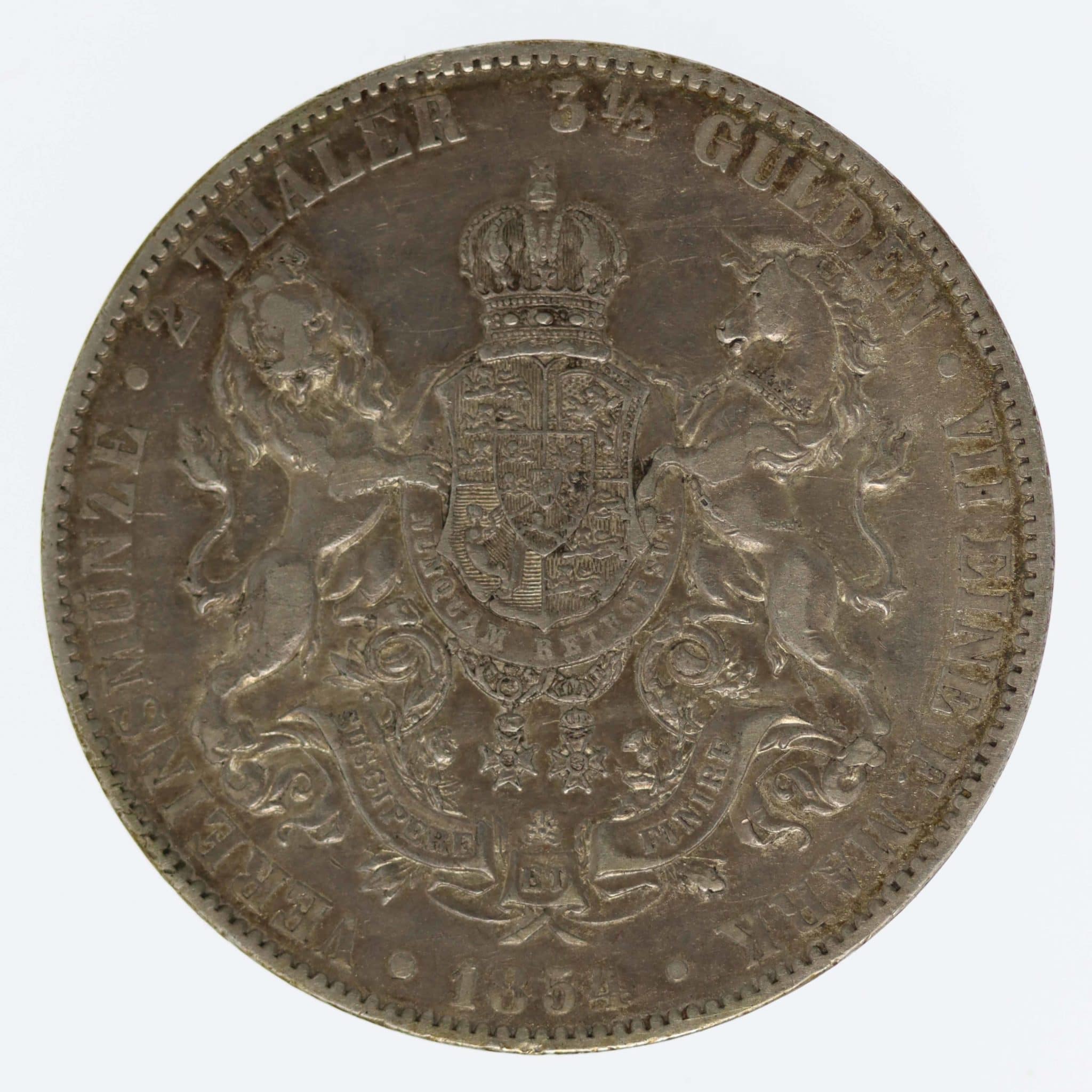 Hannover Georg V. Doppeltaler 1854