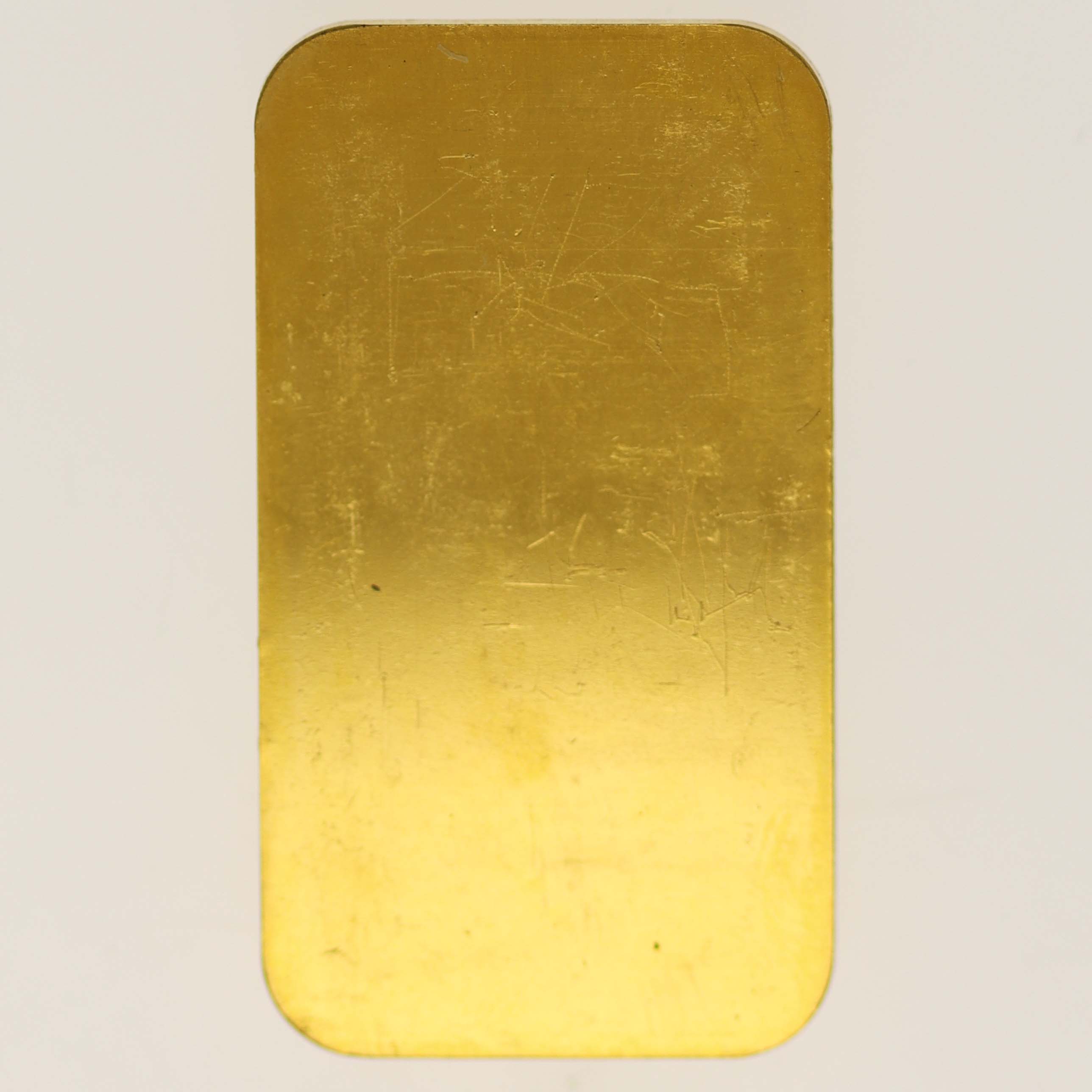 Goldbarren 20 Gramm Johnson Matthey für Credit Suisse