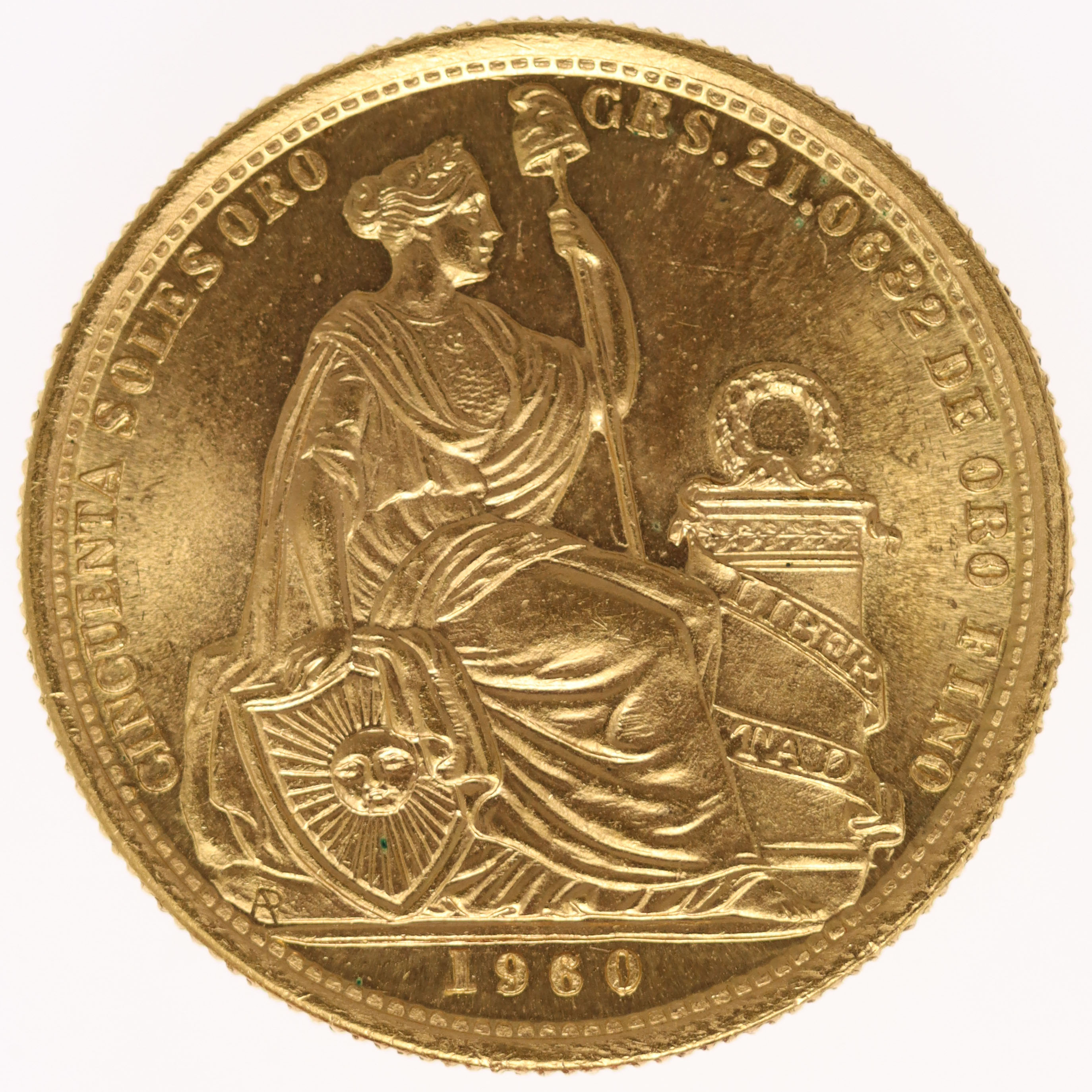 Peru 50 Soles 1960
