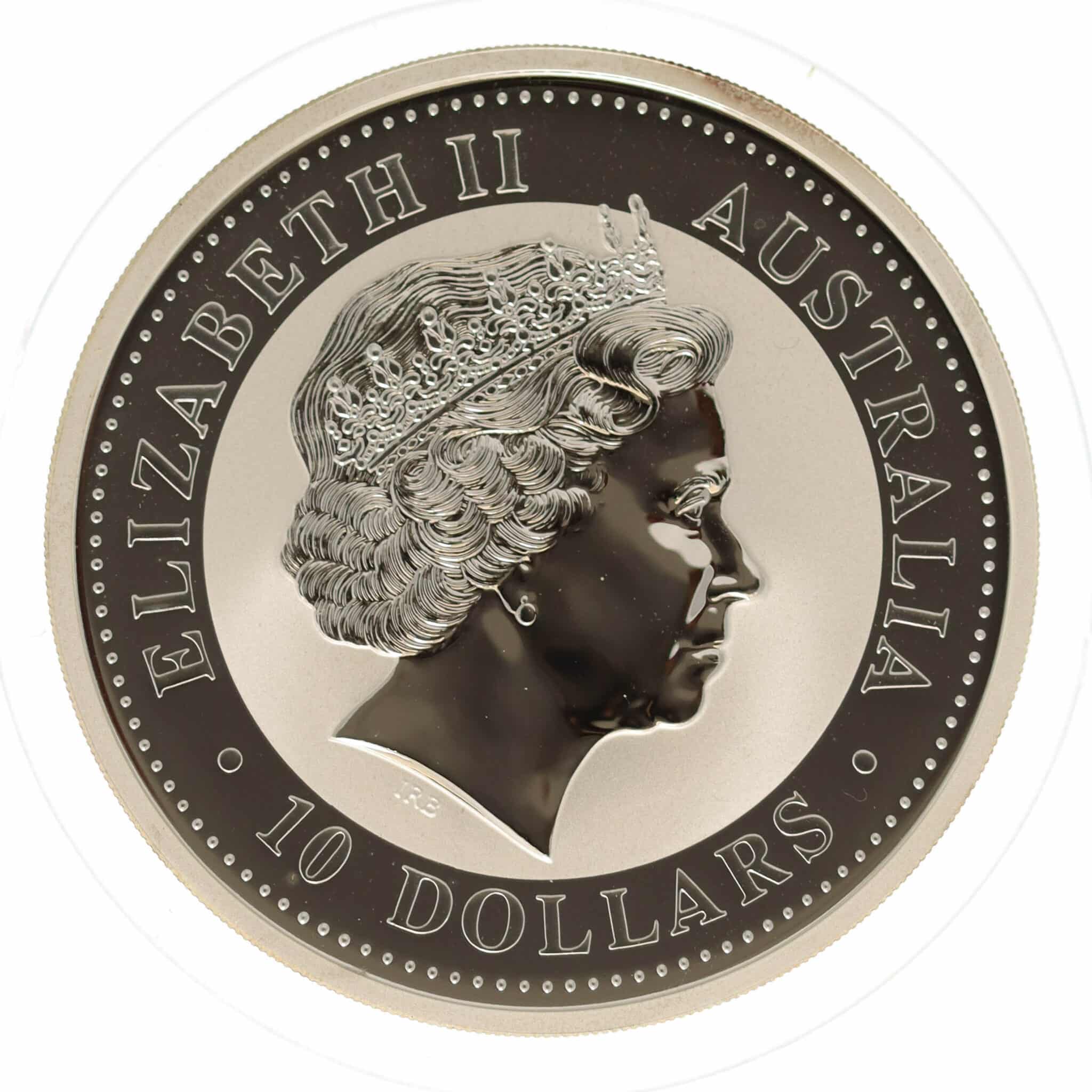 Australien Elisabeth II. 10 Dollars 2006 Lunar I Hund