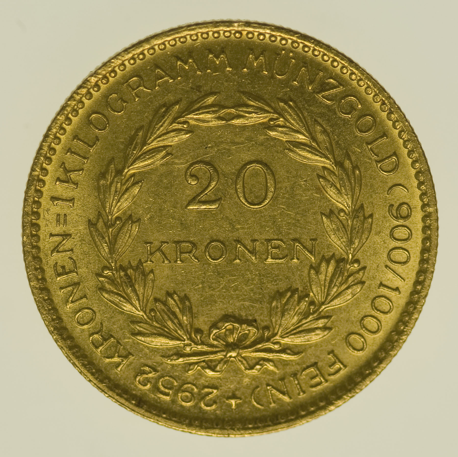 Österreich Erste Republik 20 Kronen 1924