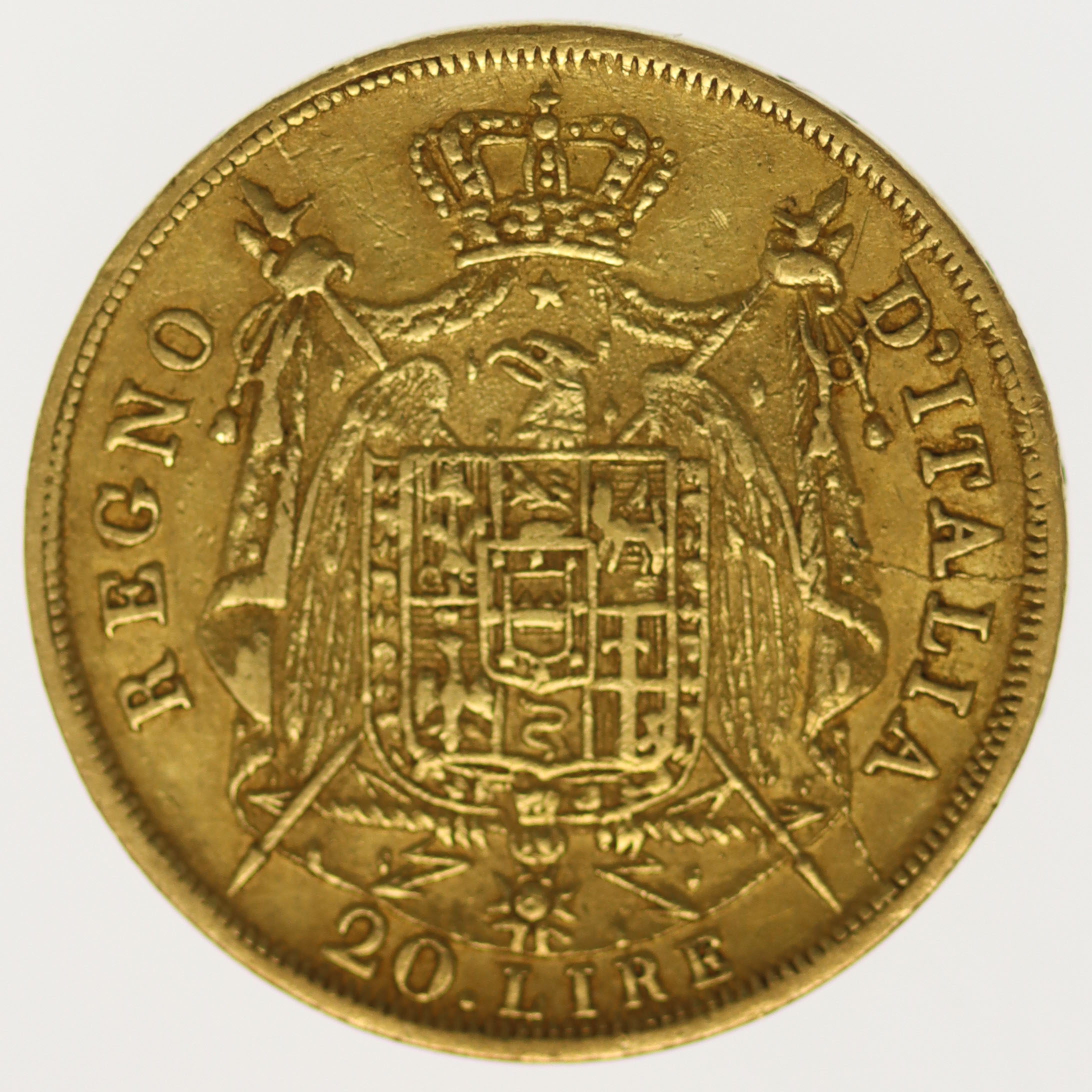 Italien Napoleon I. 20 Lire 1808 M