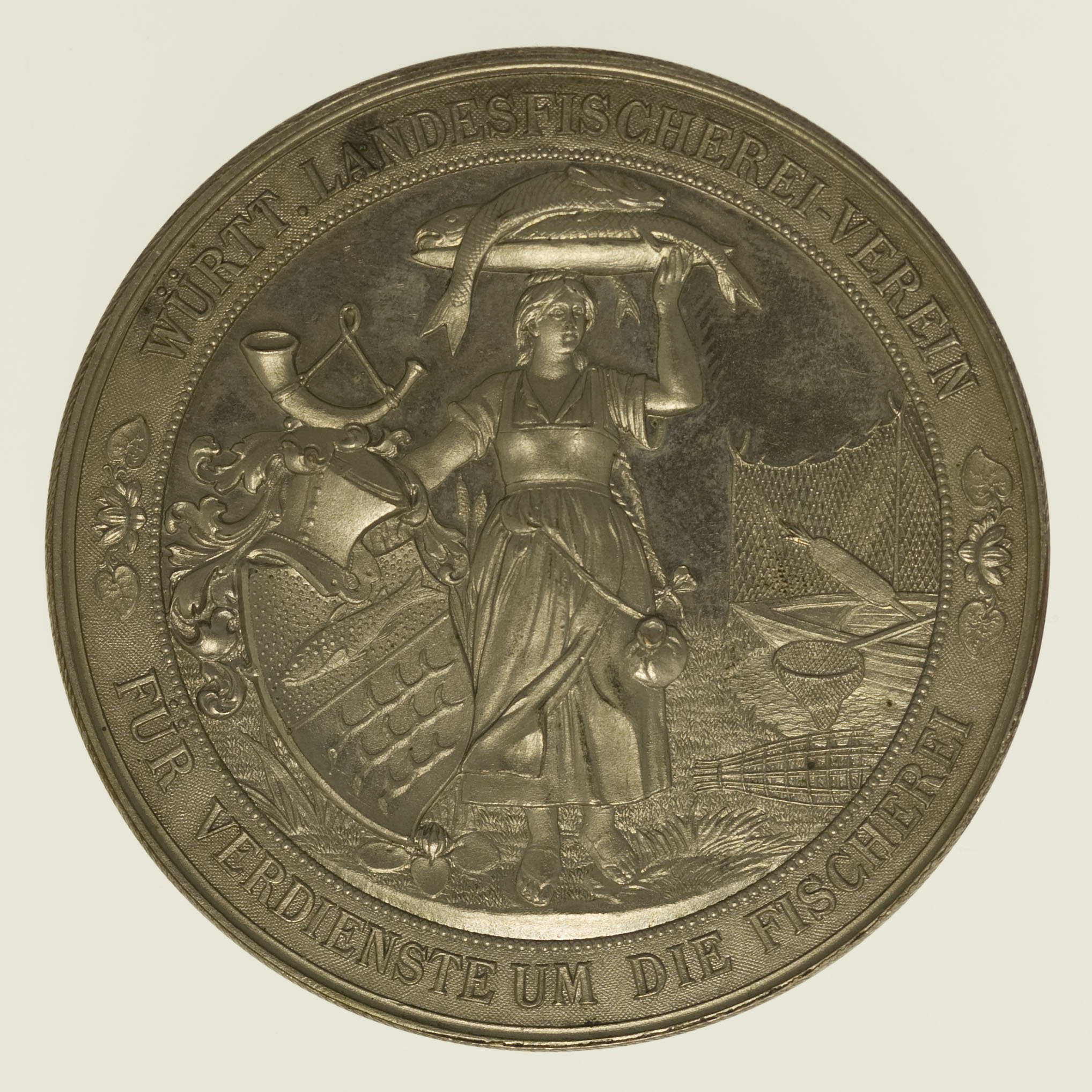 Württemberg Wilhelm II. Silbermedaille o.J.