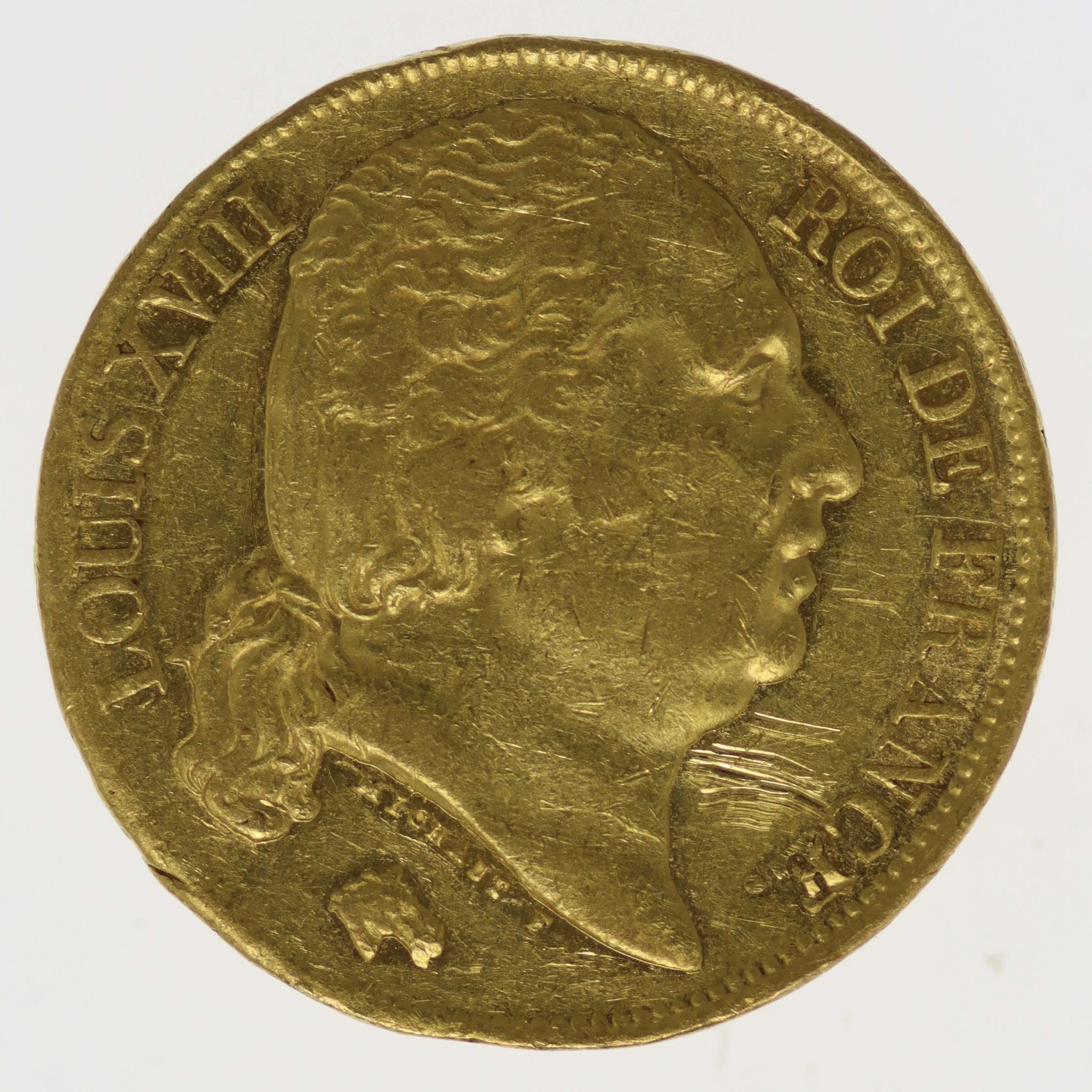 Frankreich Louis XVIII. 20 Francs 1817 L