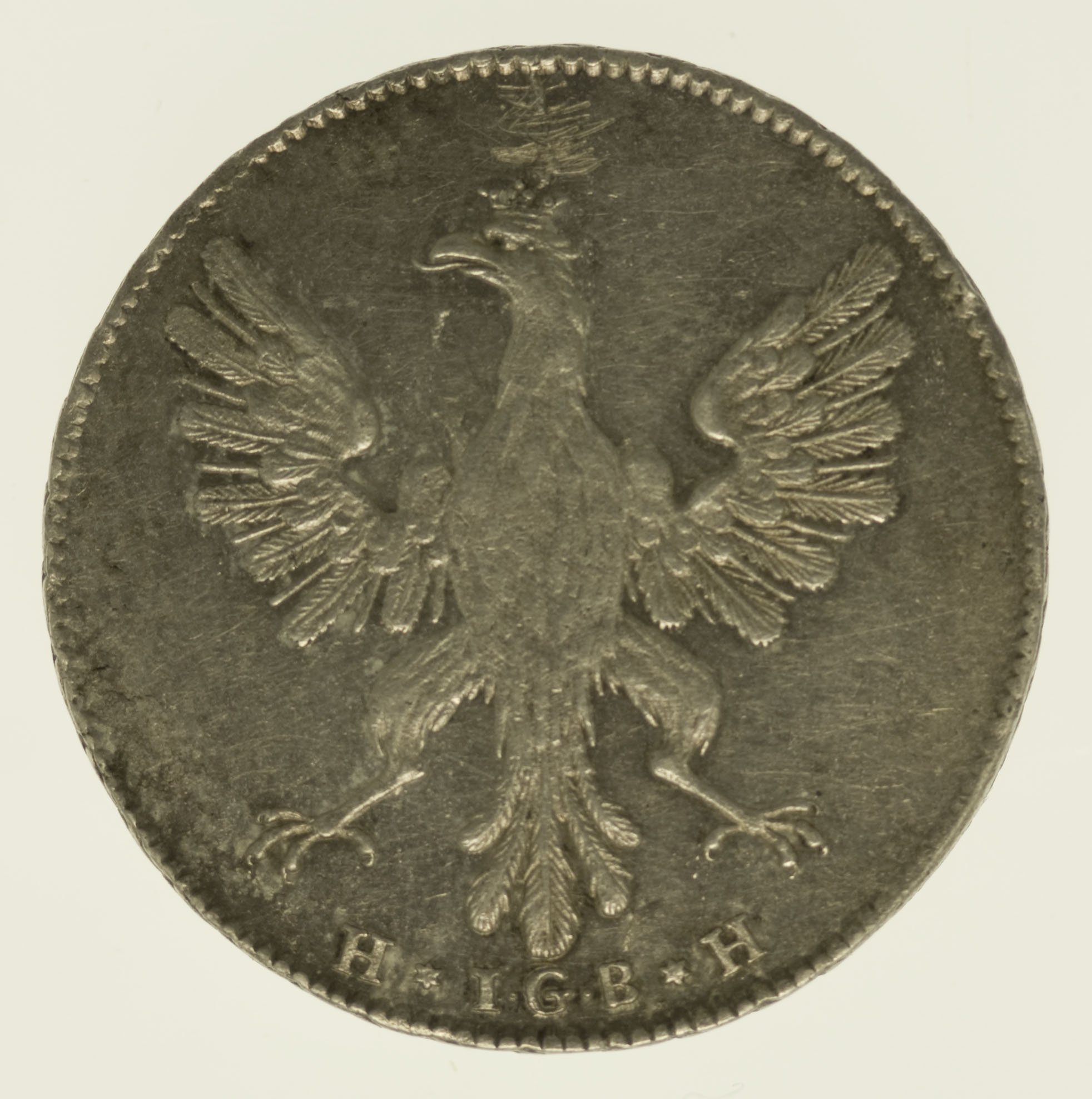 Frankfurt Stadt 1/2 Konventionstaler 1791