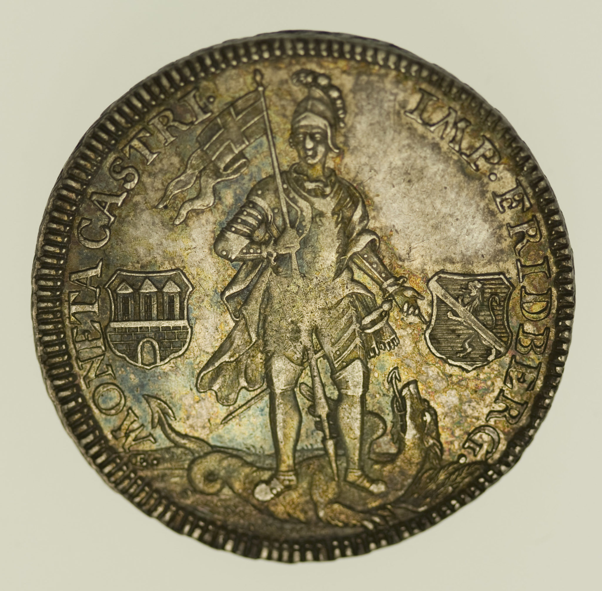 Friedberg Reichsburg Franz Heinrich von Dalberg 1/2 Taler 1766