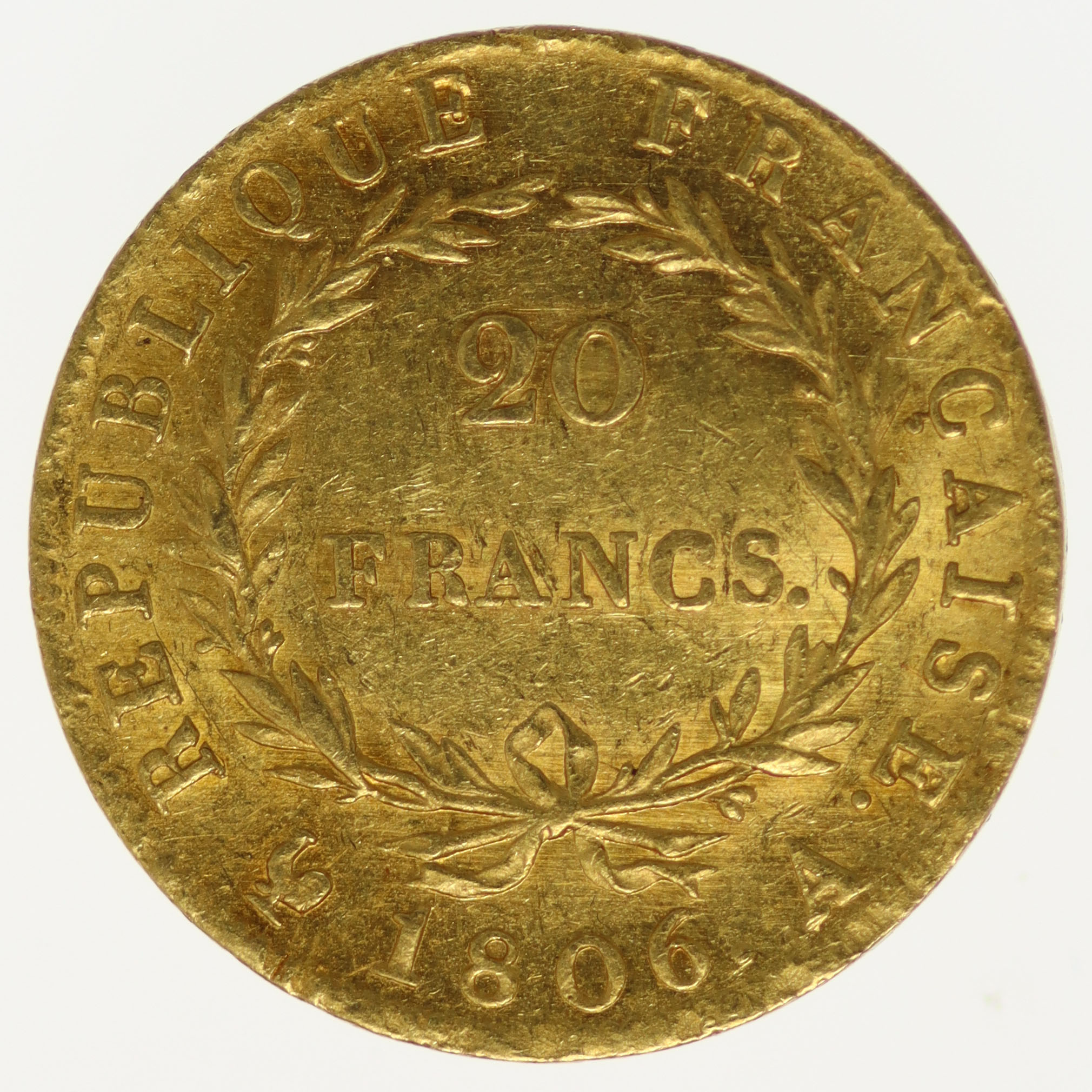 Frankreich Napoleon I. 20 Francs 1806 A