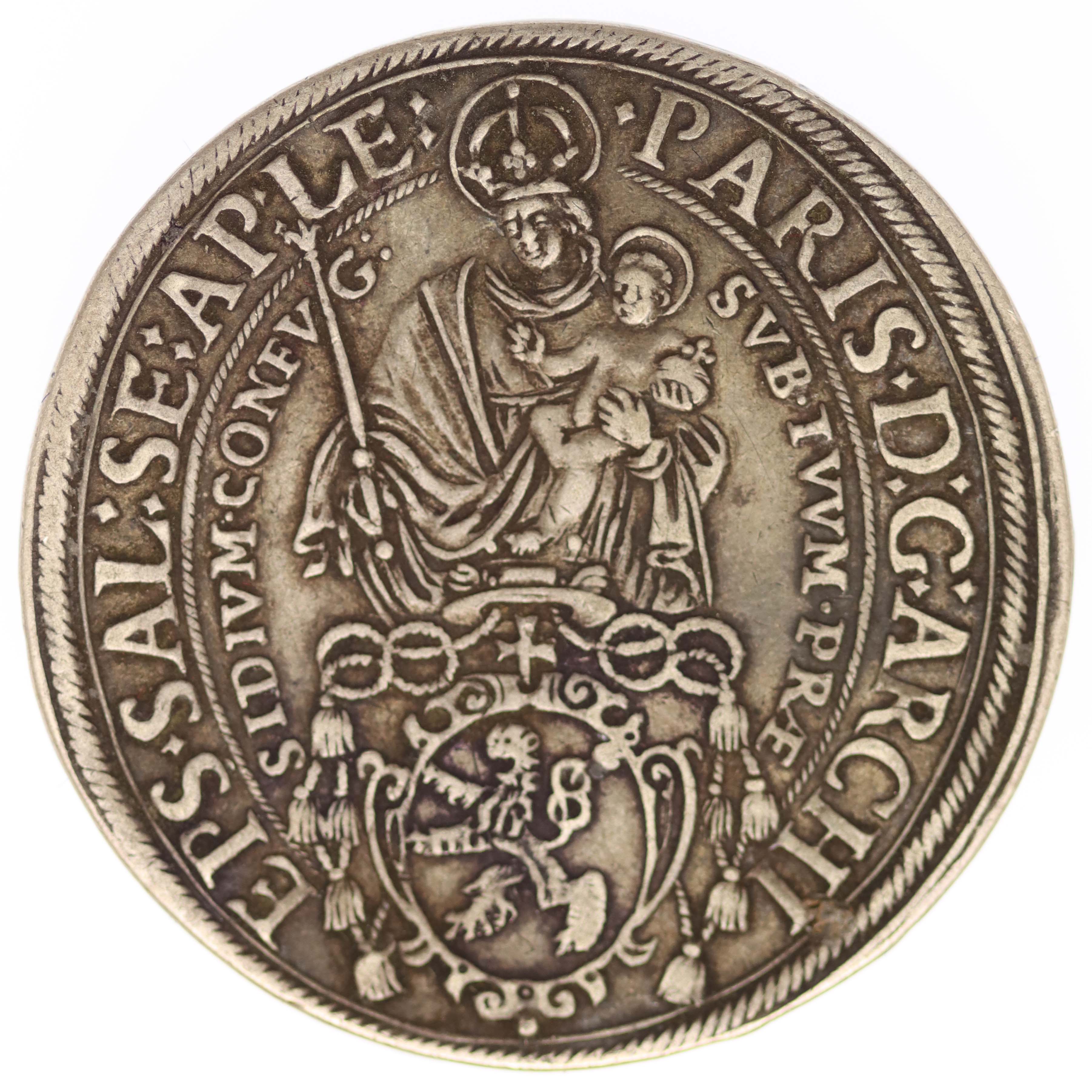 Salzburg Paris Graf Lodron Taler 1623