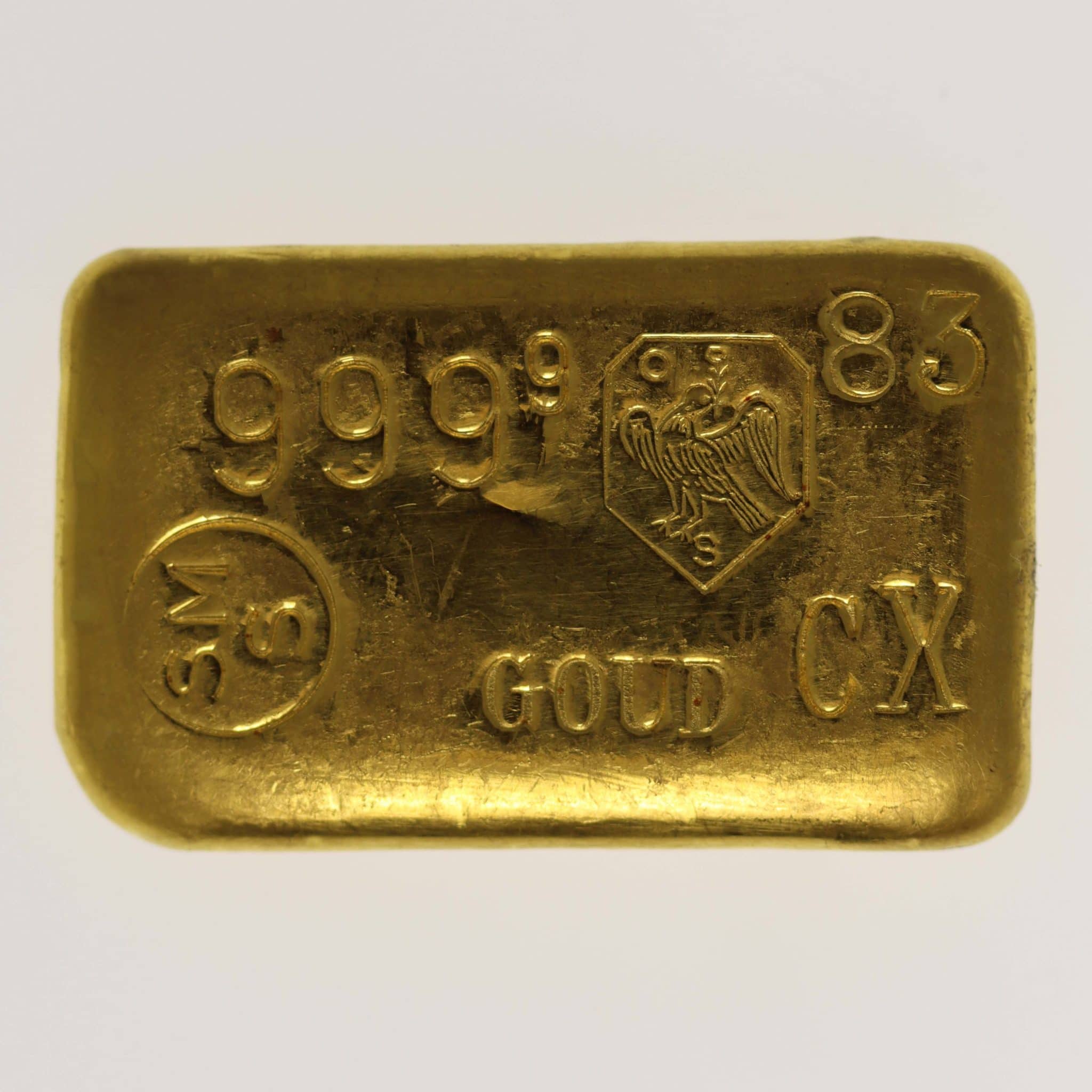 Goldbarren 100 Gramm Schöne Edelmetaal B.V.