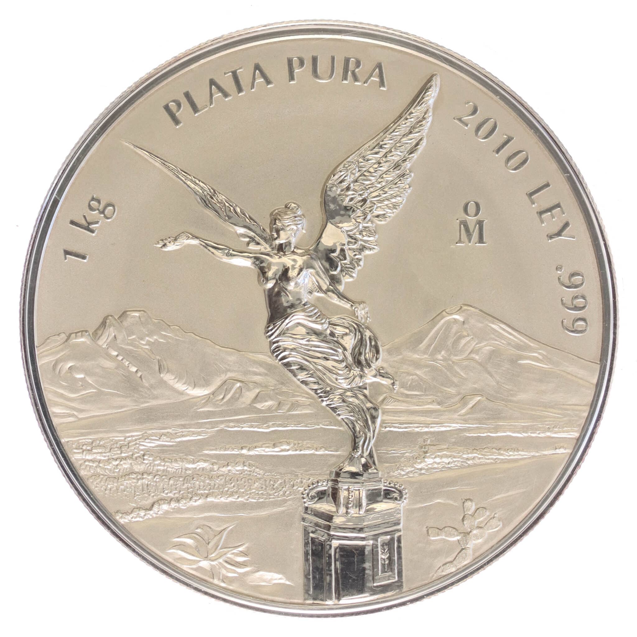 Mexiko Silbermünze 1 Kilogramm 2010 Libertad prooflike